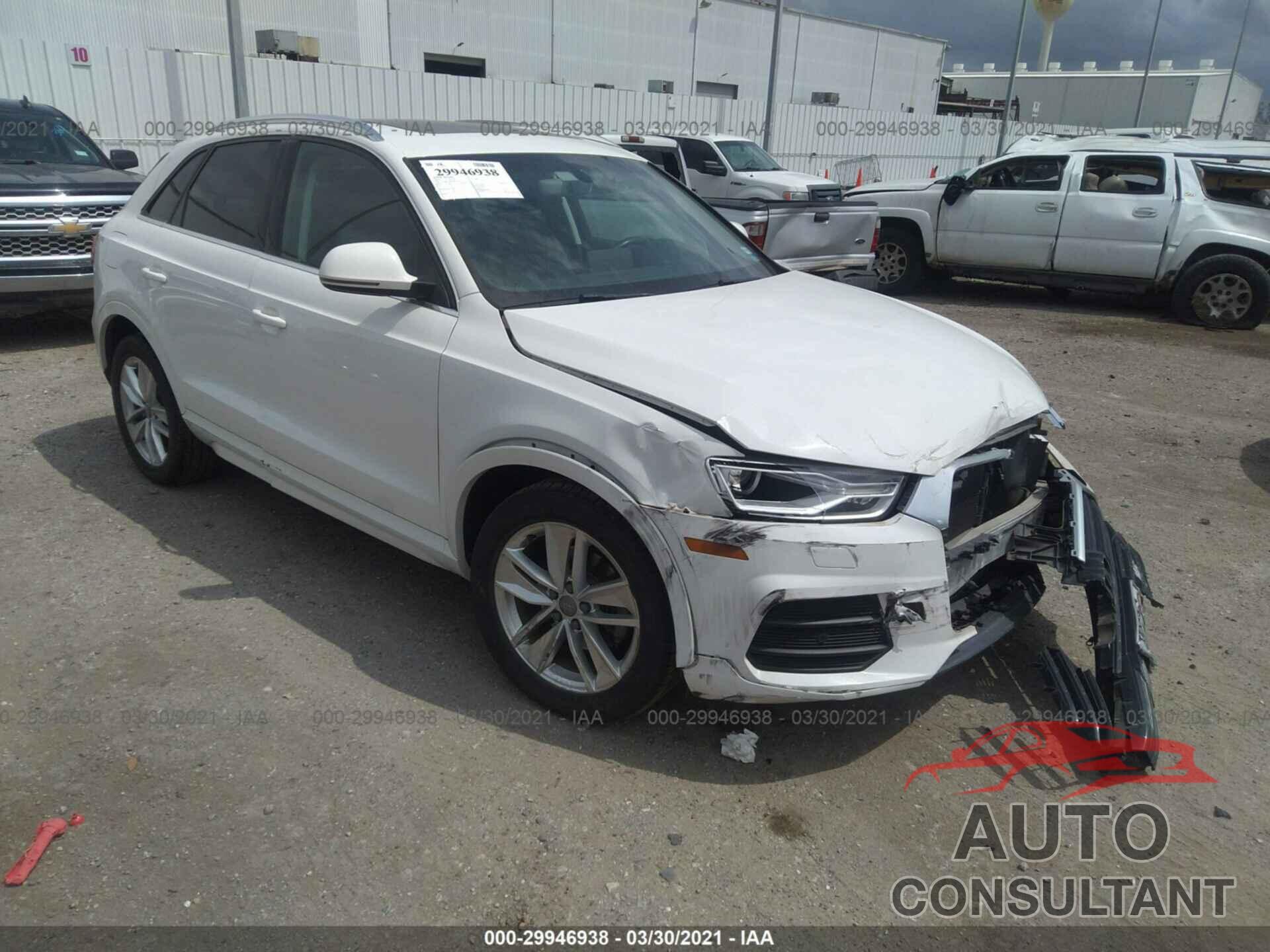 AUDI Q3 2016 - WA1BFCFS6GR011148