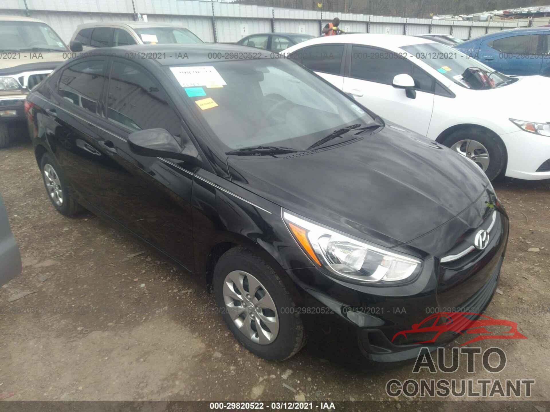 HYUNDAI ACCENT 2016 - KMHCT4AE0GU027140