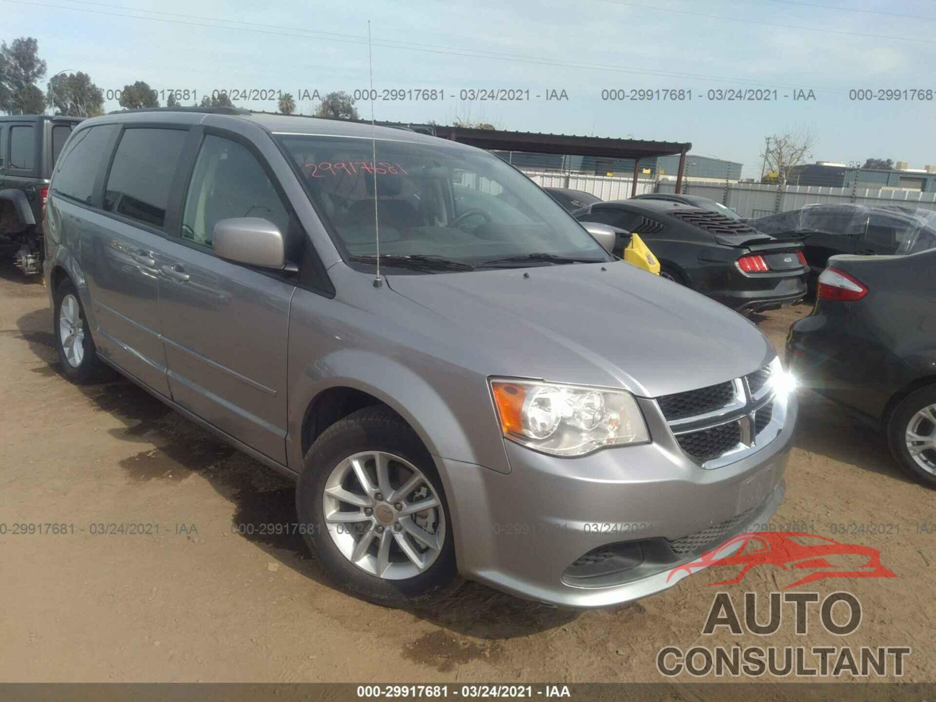 DODGE GRAND CARAVAN 2016 - 2C4RDGCGXGR361944
