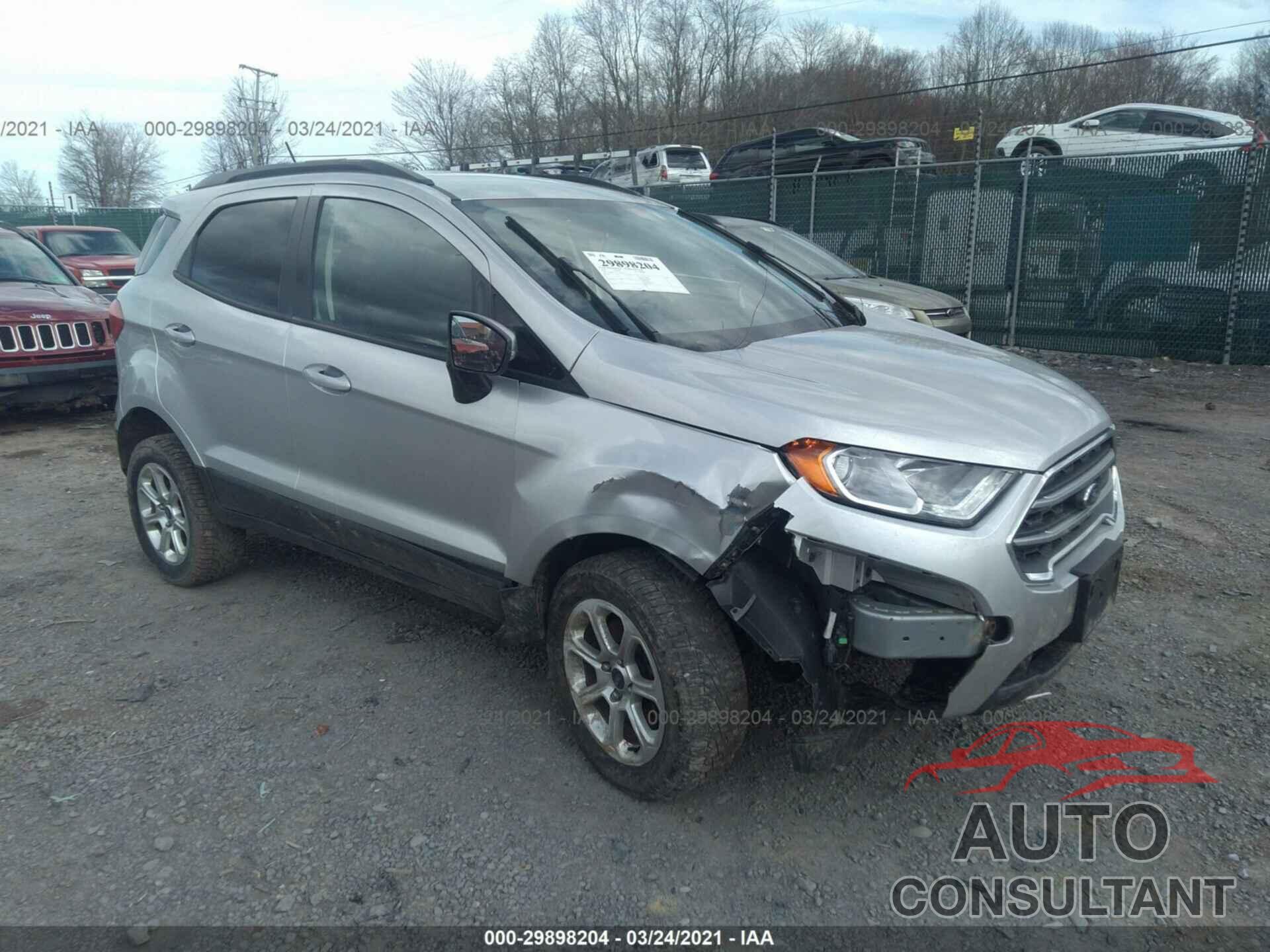 FORD ECOSPORT 2018 - MAJ6P1UL1JC165349