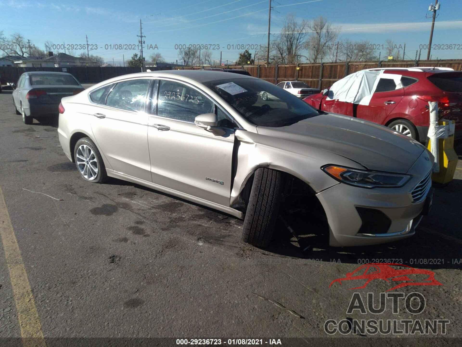 FORD FUSION HYBRID 2019 - 3FA6P0MU9KR259176