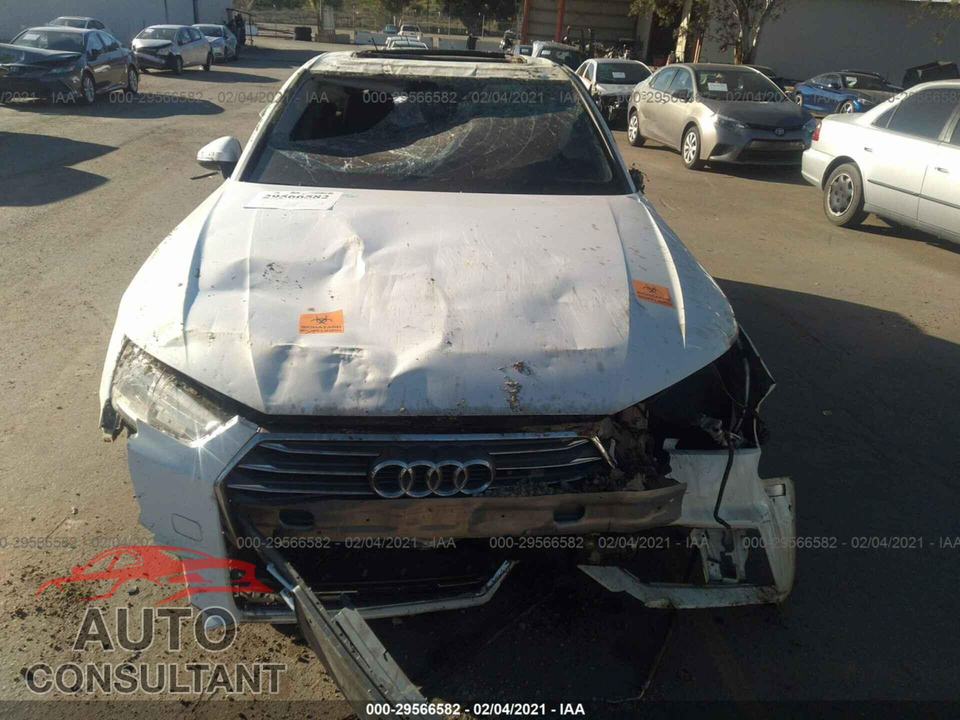 AUDI A4 2018 - WAUKMAF43JA078939