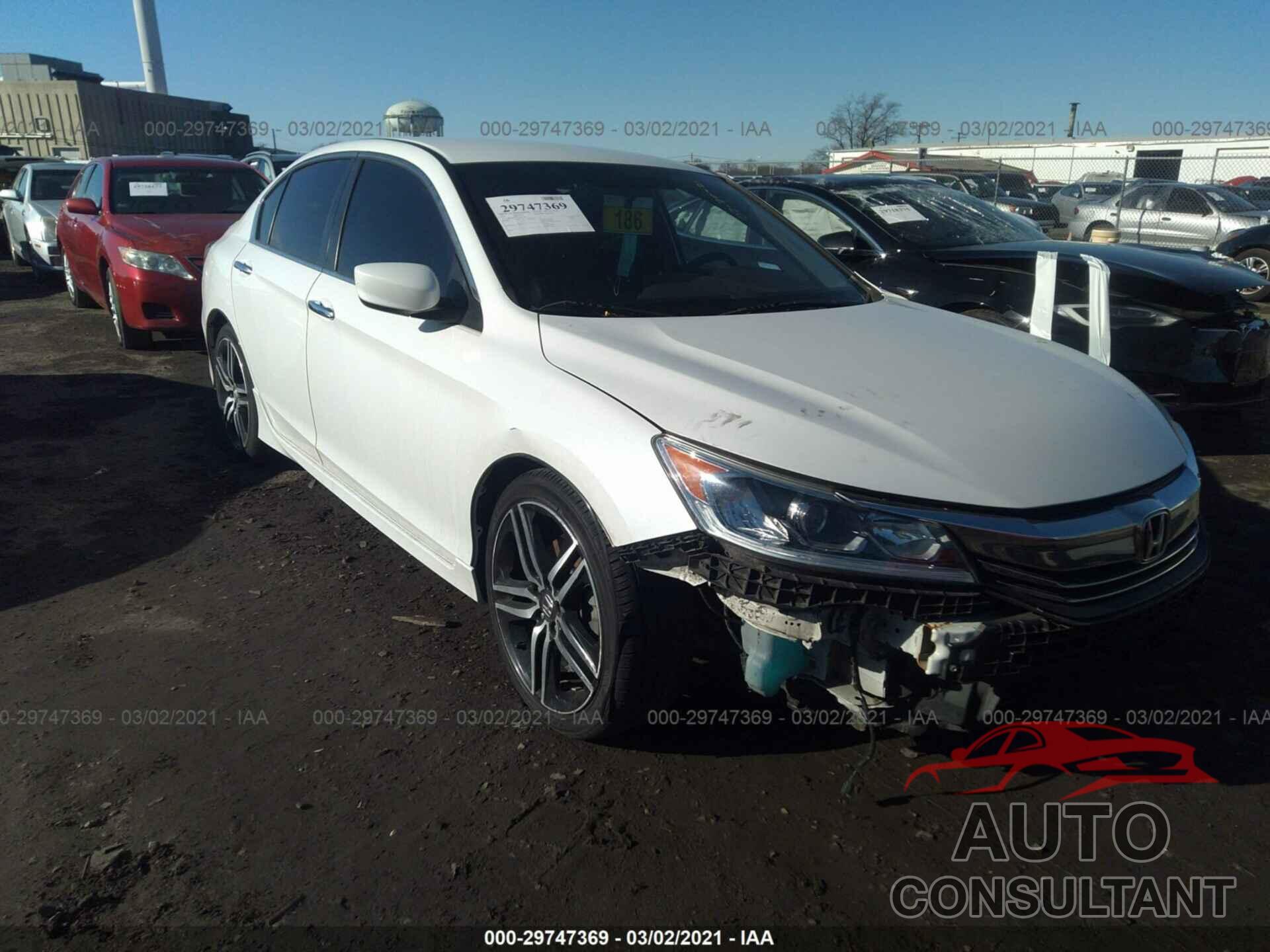 HONDA ACCORD SEDAN 2017 - 1HGCR2F58HA071455