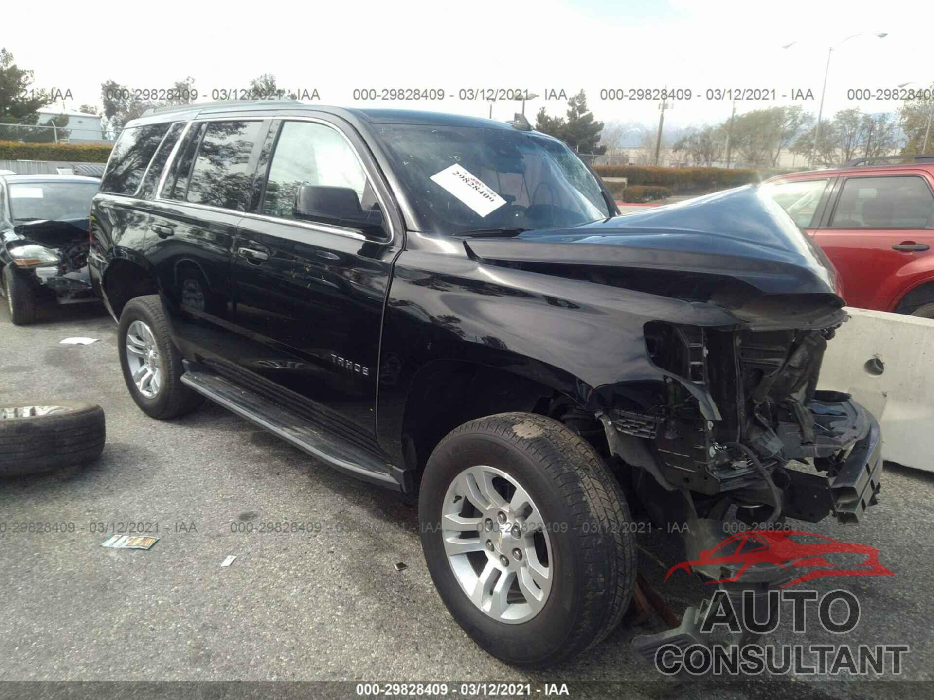 CHEVROLET TAHOE 2019 - 1GNSCBKCXKR404805