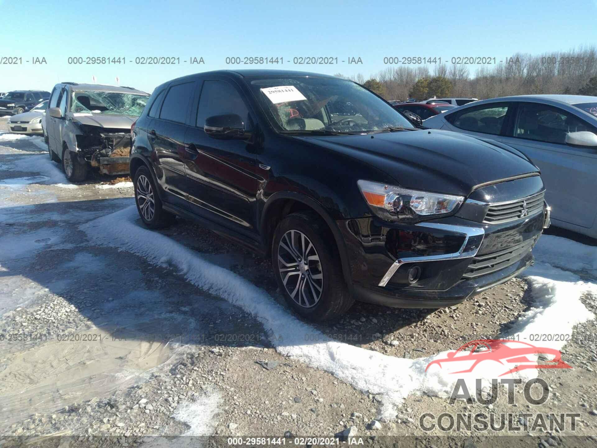 MITSUBISHI OUTLANDER SPORT 2017 - JA4AP3AU7HZ032349