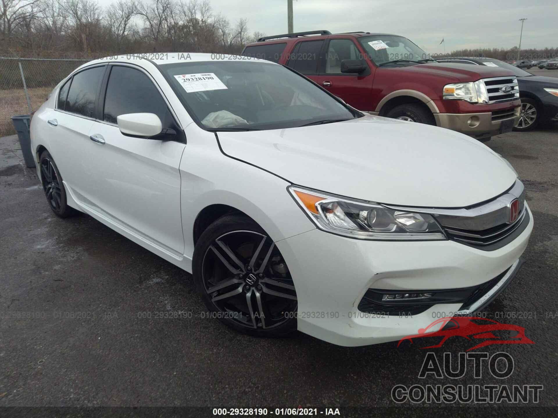 HONDA ACCORD SEDAN 2017 - 1HGCR2F16HA272168