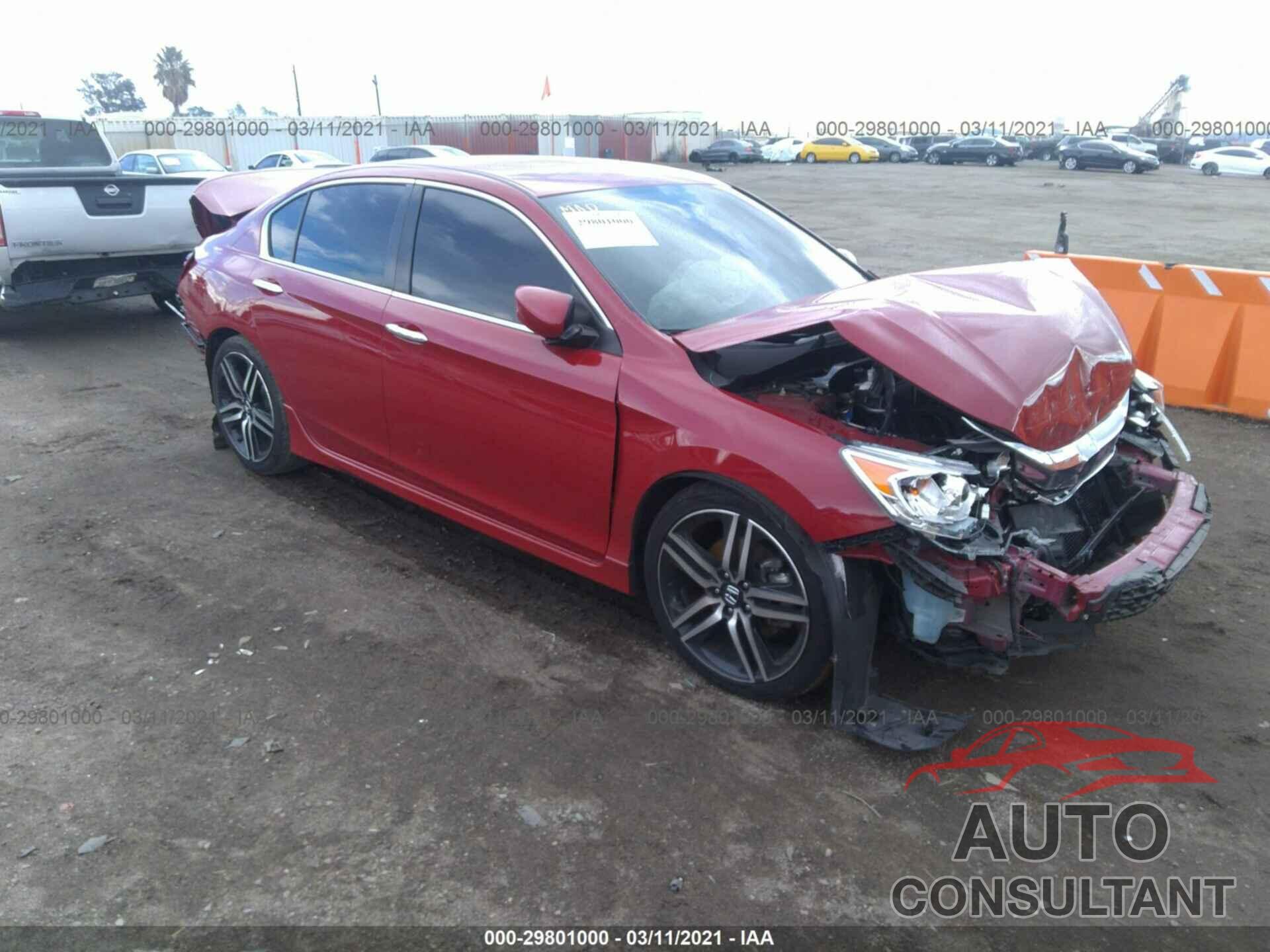 HONDA ACCORD SEDAN 2017 - 1HGCR2F53HA192605