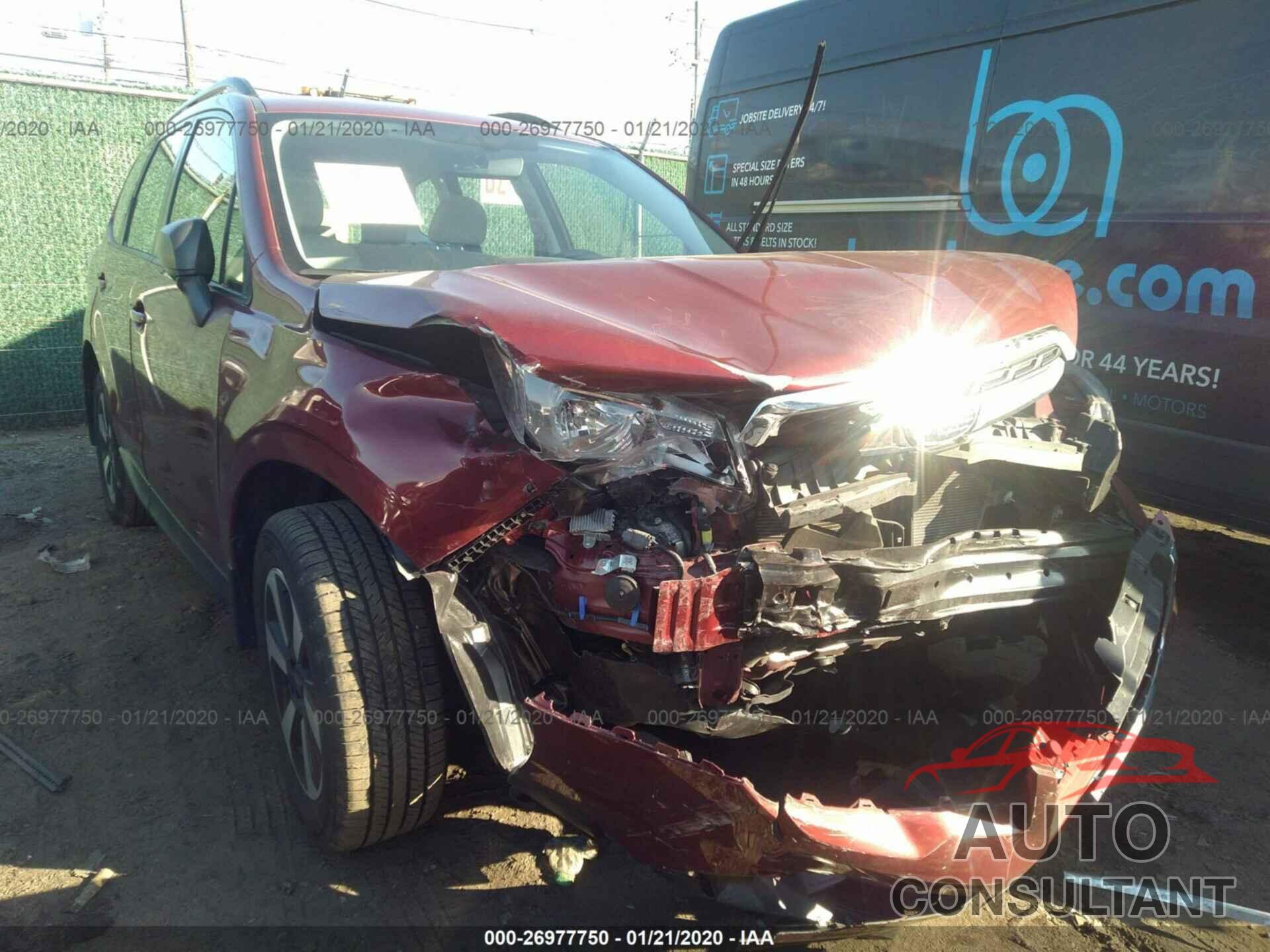SUBARU FORESTER 2018 - JF2SJABC1JH528055
