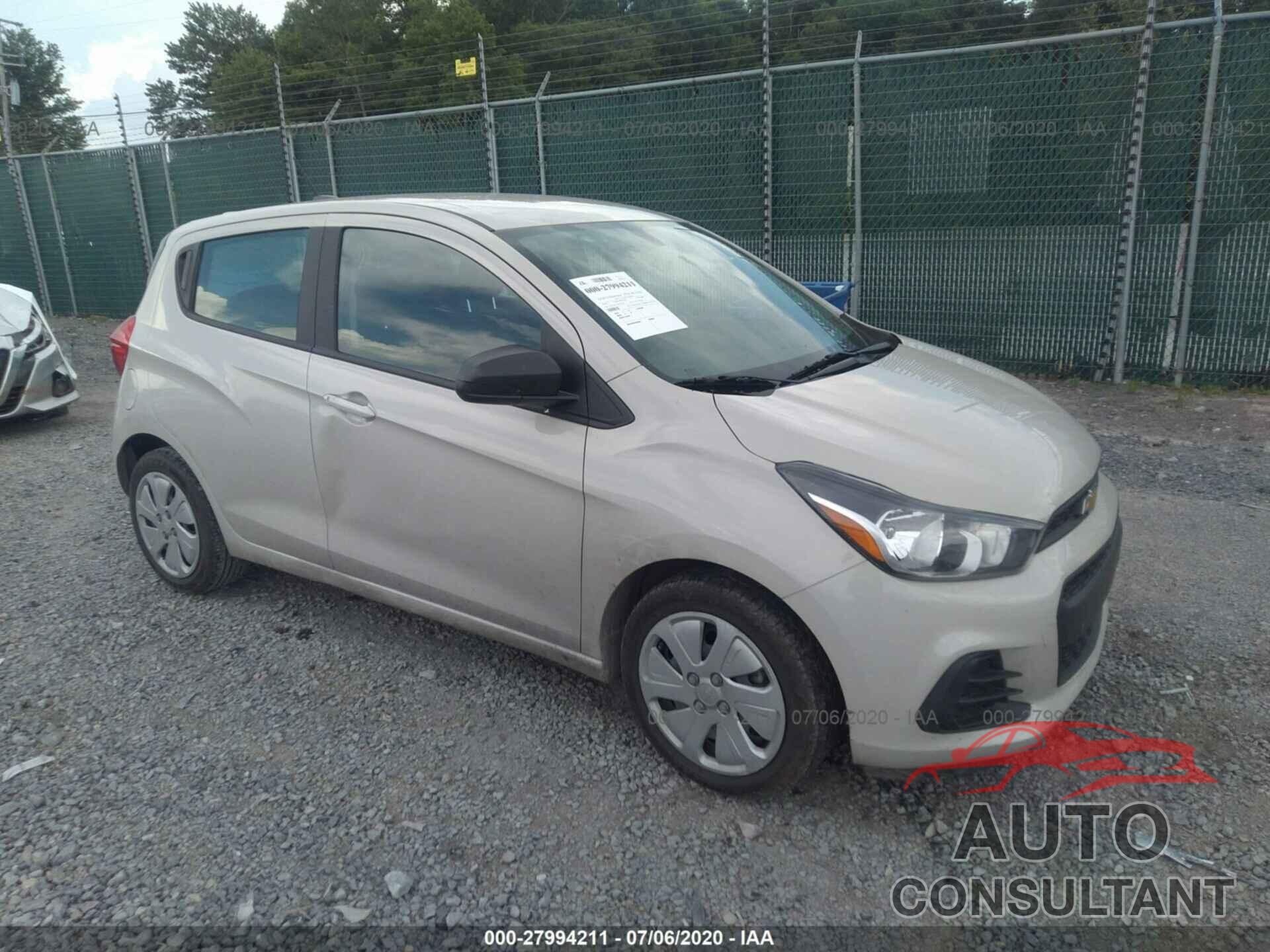 Chevrolet Spark 2018 - KL8CA6SAXJC422997