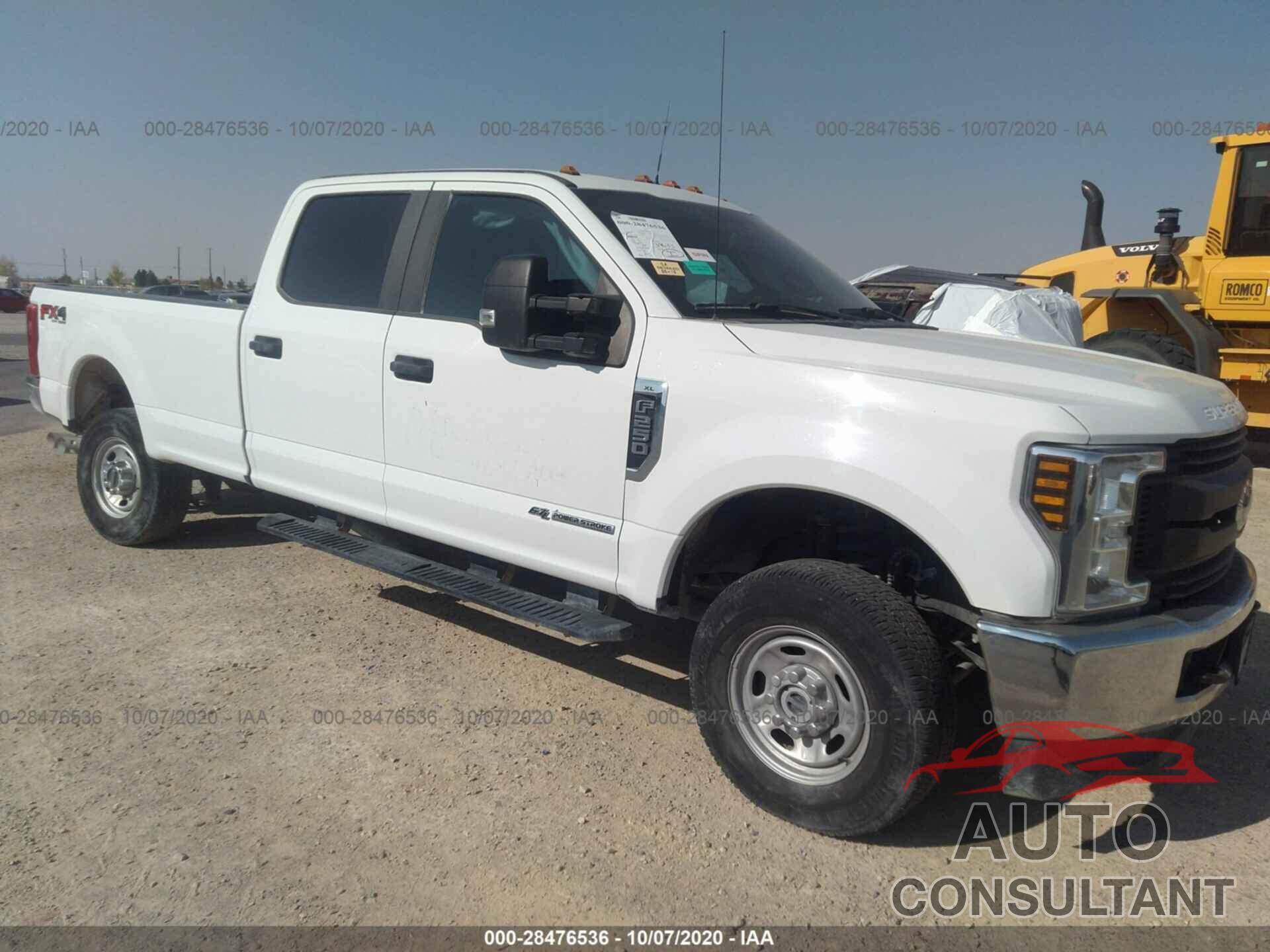 FORD SUPER DUTY F-250 SRW 2019 - 1FT7W2BT3KED31337