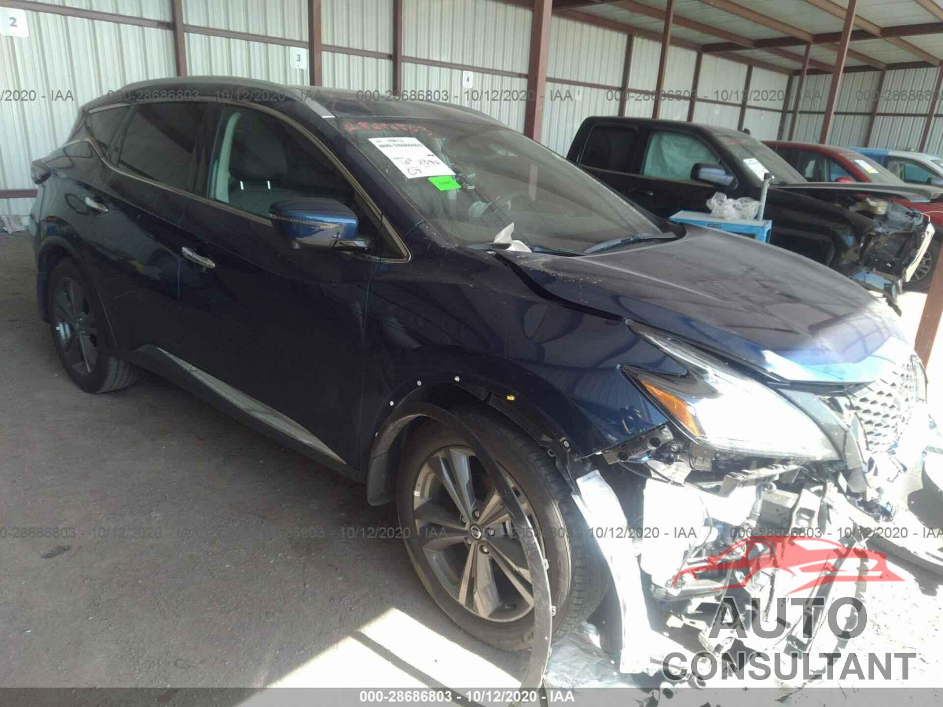 NISSAN MURANO 2020 - 5N1AZ2DJ8LN161787