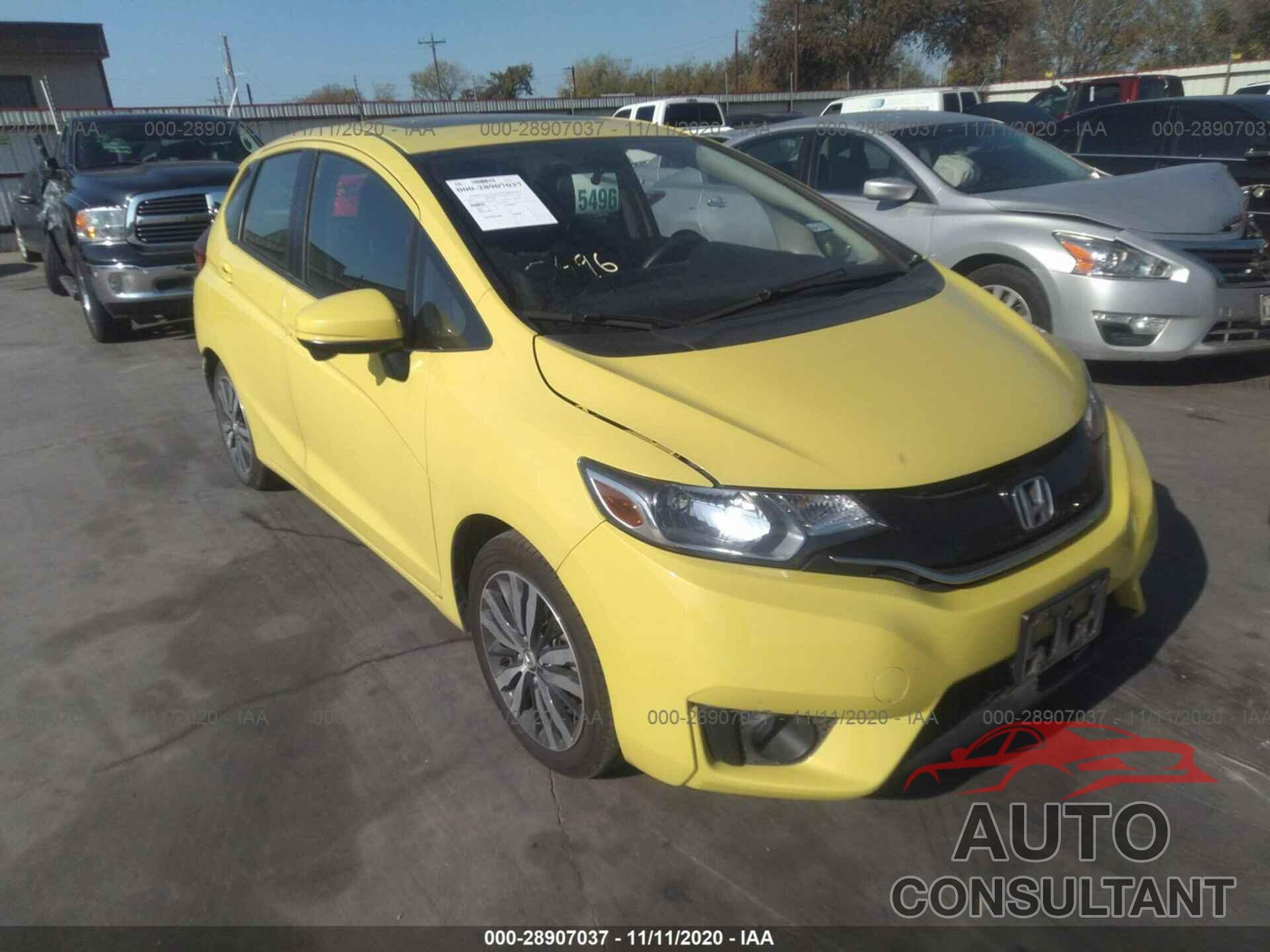 HONDA FIT 2016 - JHMGK5H71GS001954