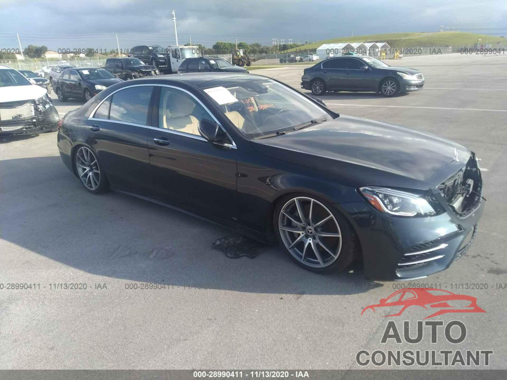 MERCEDES-BENZ S-CLASS 2019 - WDDUG8DB7KA436886