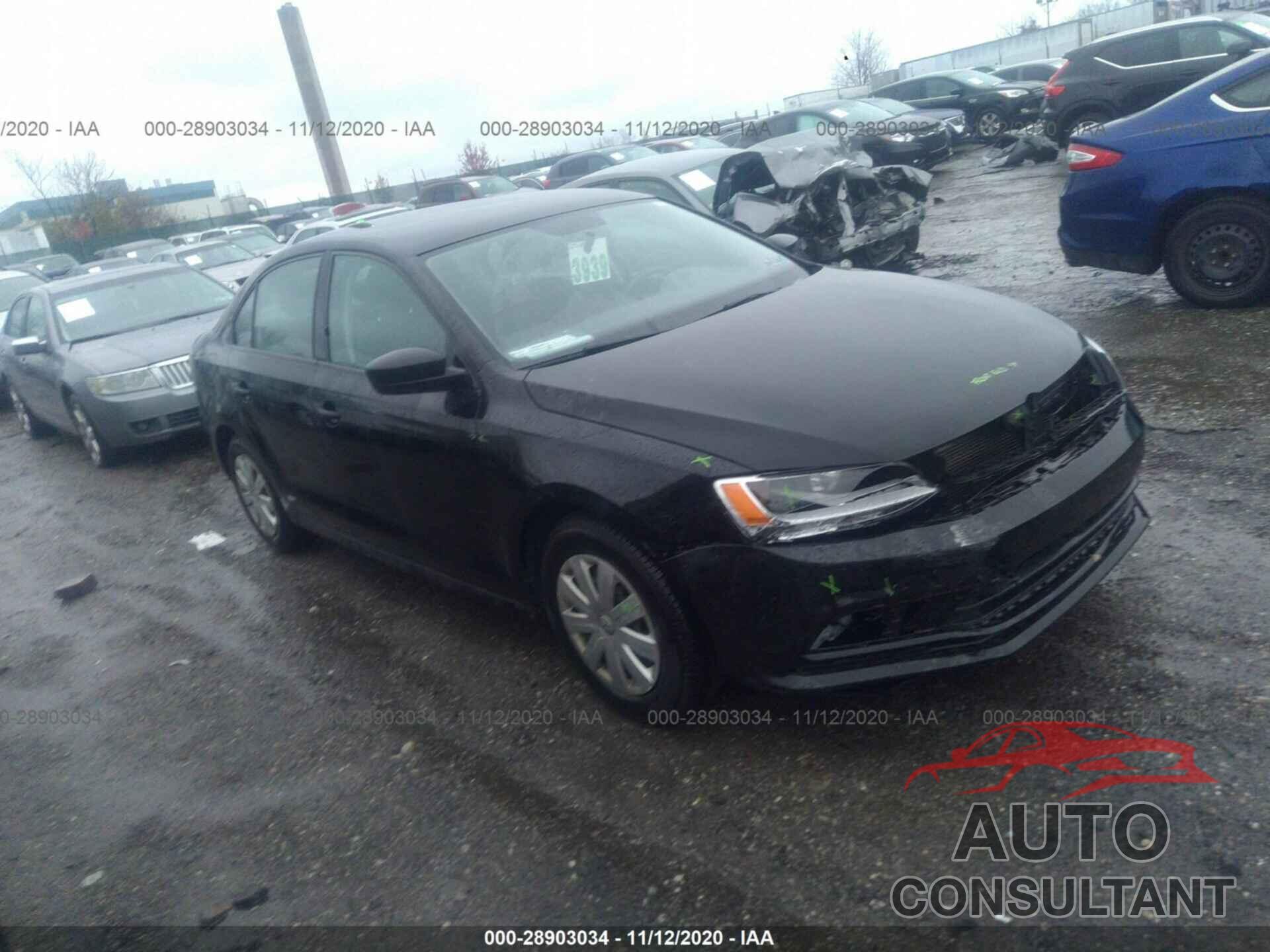 VOLKSWAGEN JETTA SEDAN 2016 - 3VW267AJ7GM413576