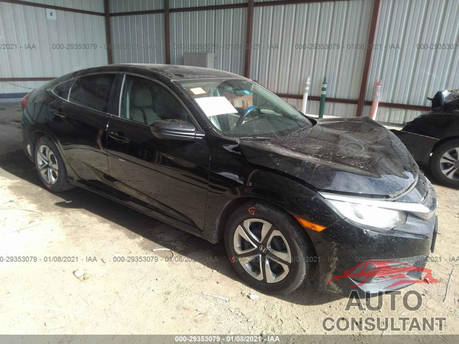 HONDA CIVIC SEDAN 2018 - 2HGFC2F59JH504335