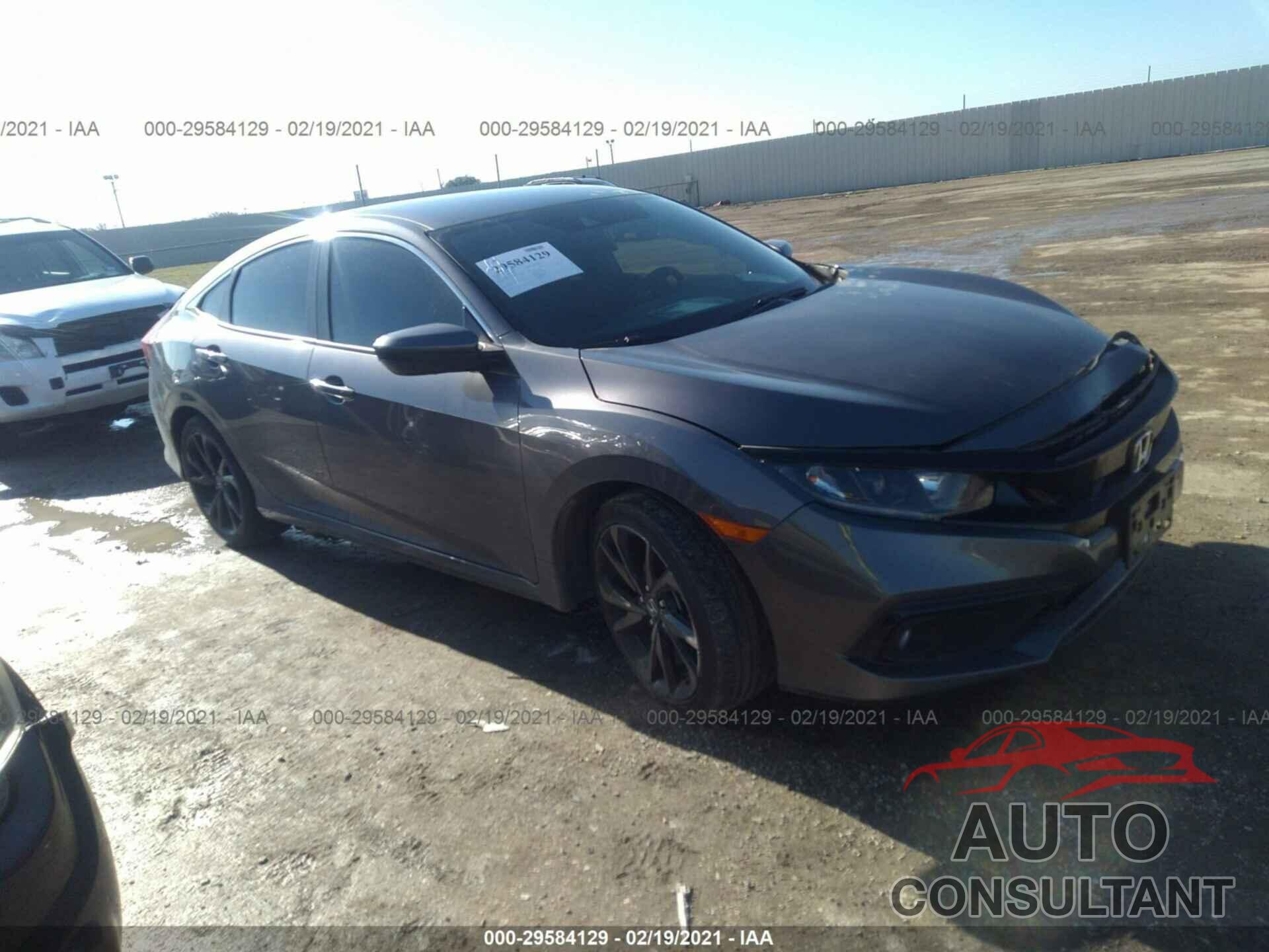 HONDA CIVIC SEDAN 2020 - 19XFC2F80LE011747