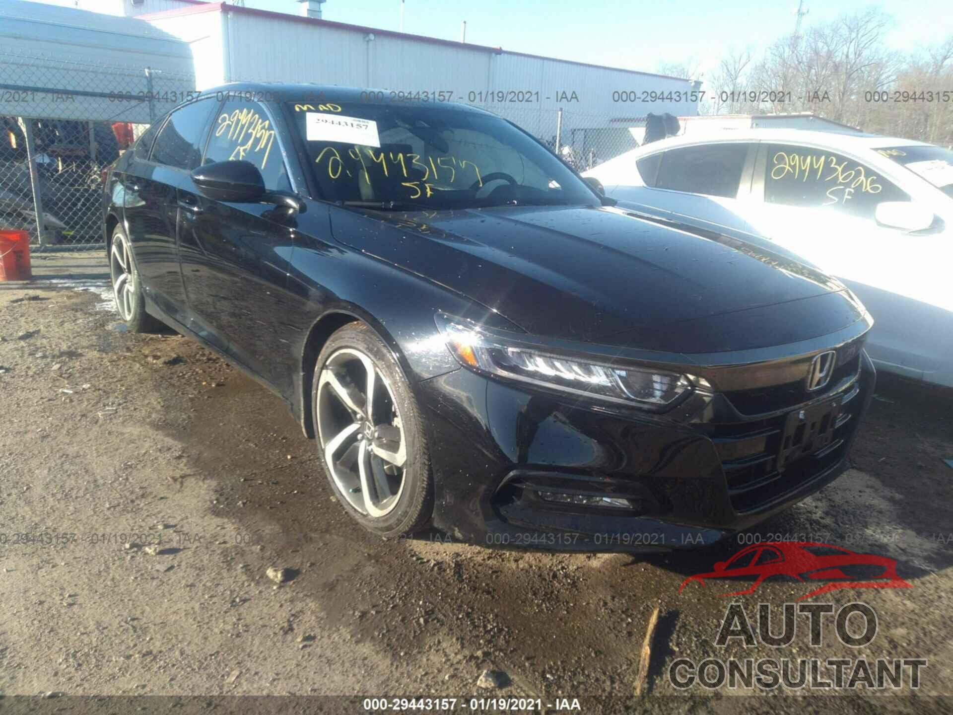 HONDA ACCORD SEDAN 2018 - 1HGCV1F38JA114623
