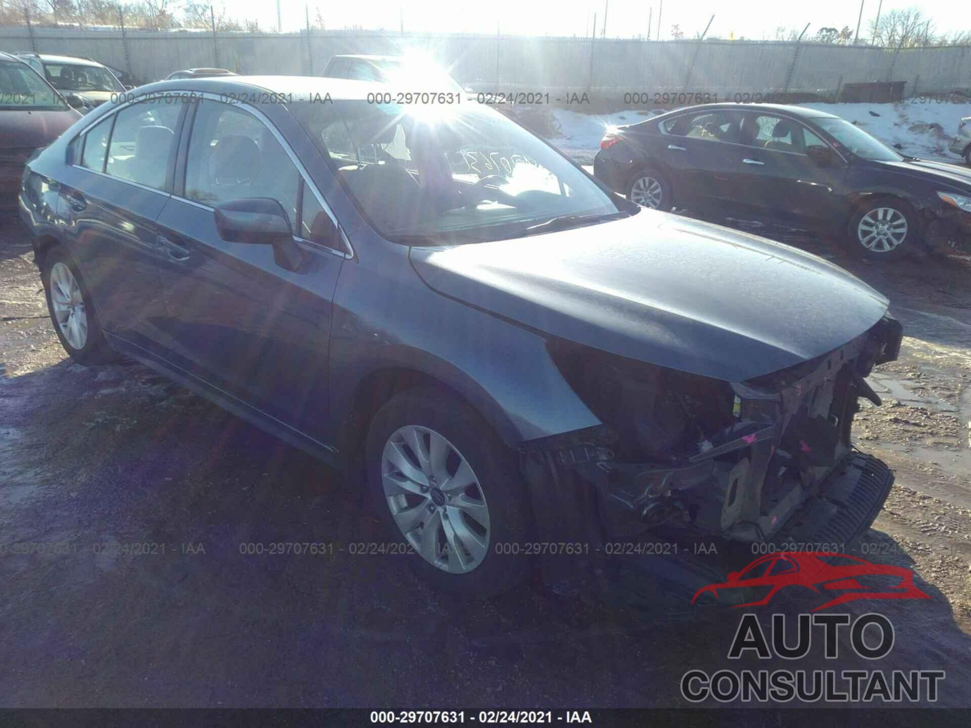 SUBARU LEGACY 2016 - 4S3BNBC64G3054237