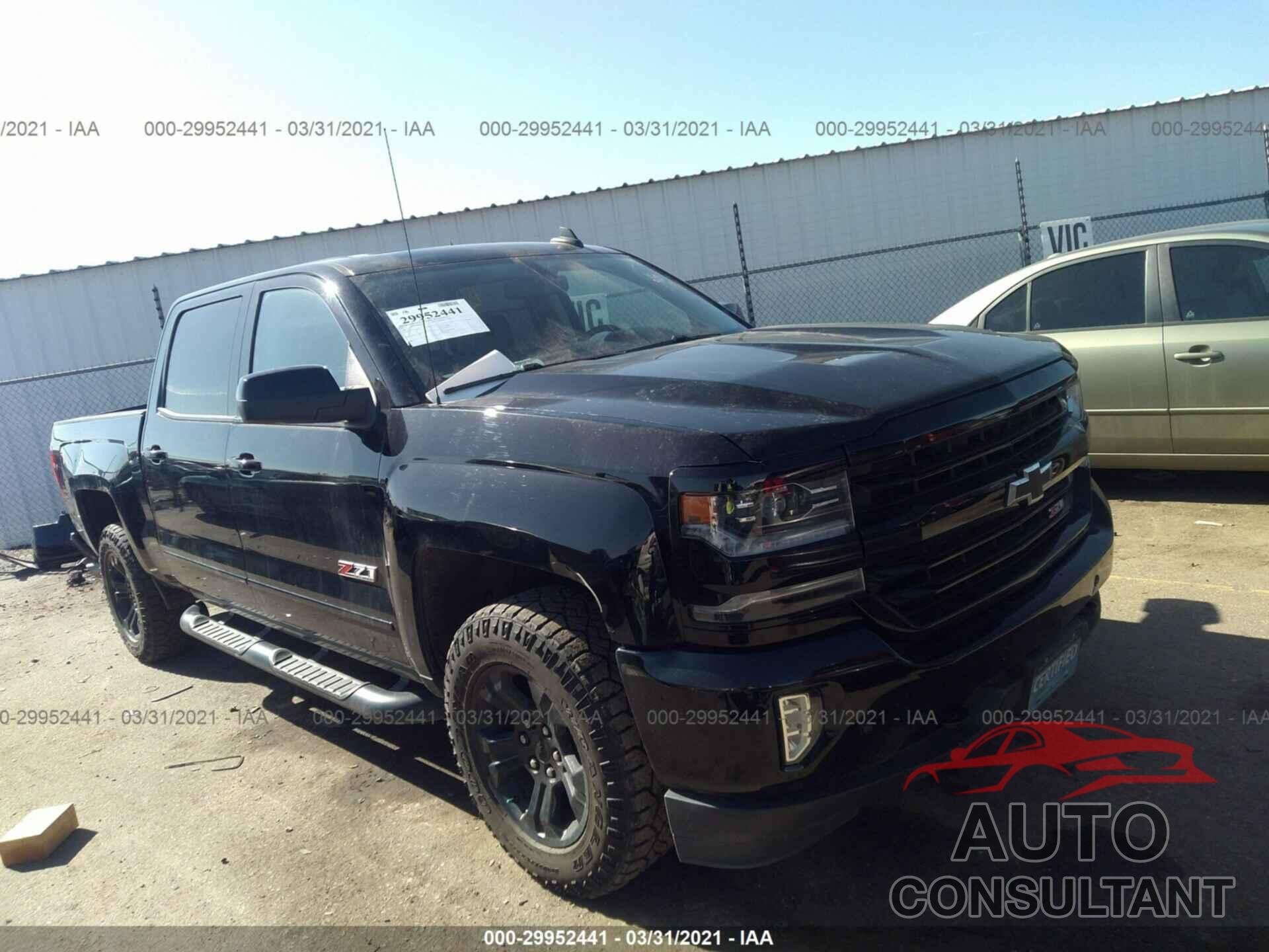 CHEVROLET SILVERADO 1500 2018 - 3GCUKSEJ2JG347268