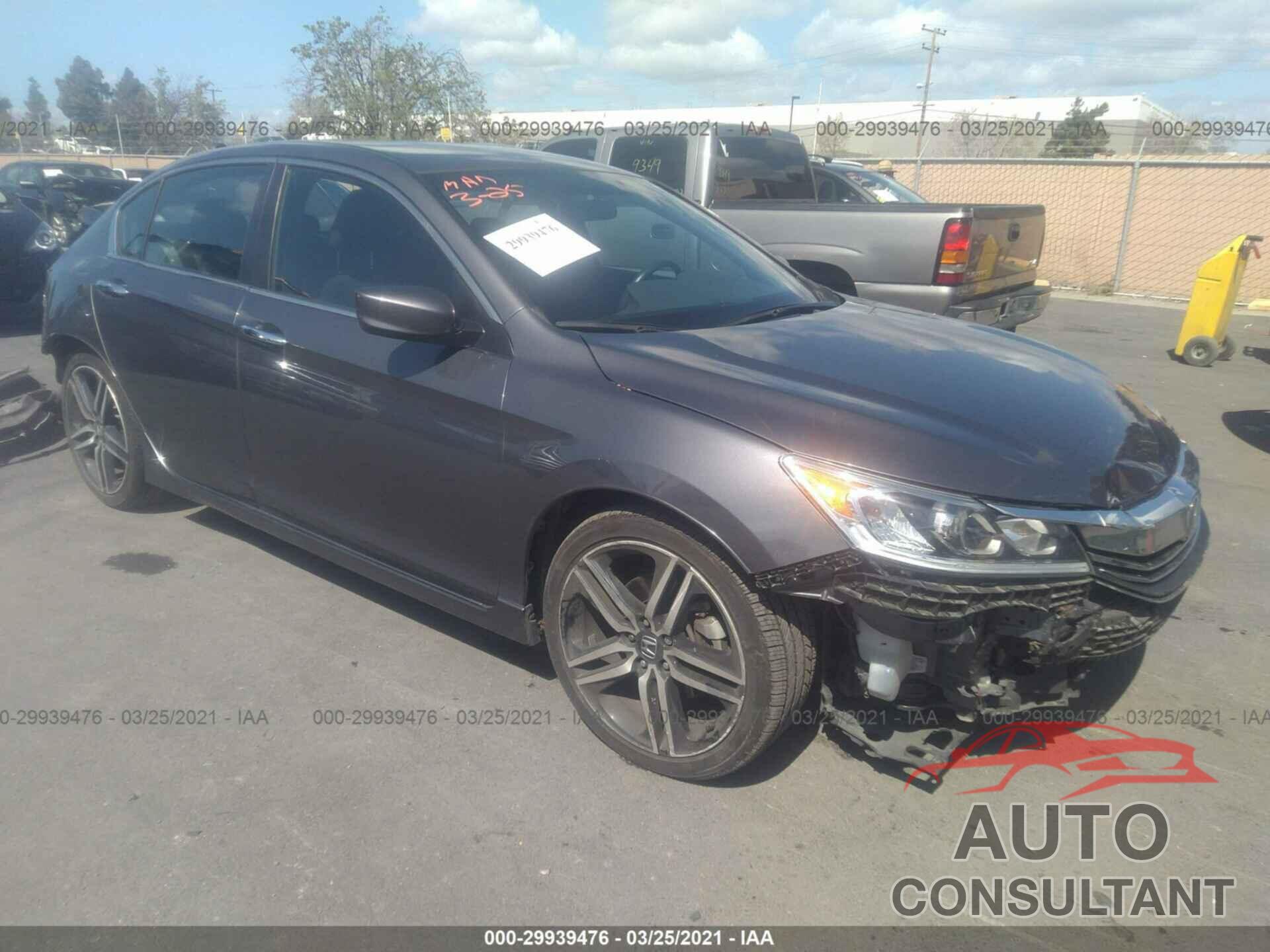 HONDA ACCORD SEDAN 2017 - 1HGCR2F12HA067902