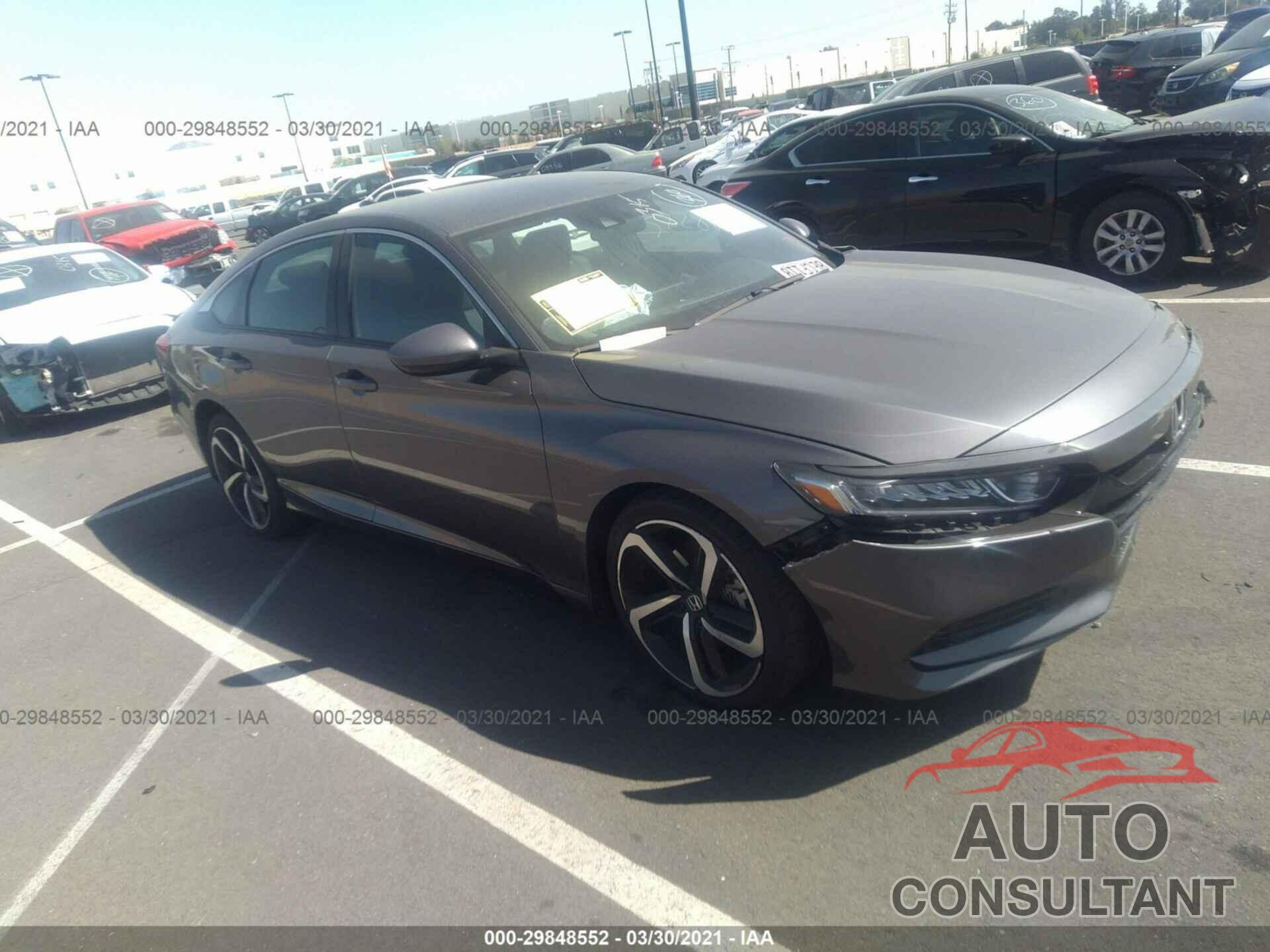 HONDA ACCORD SEDAN 2018 - 1HGCV1F36JA163030