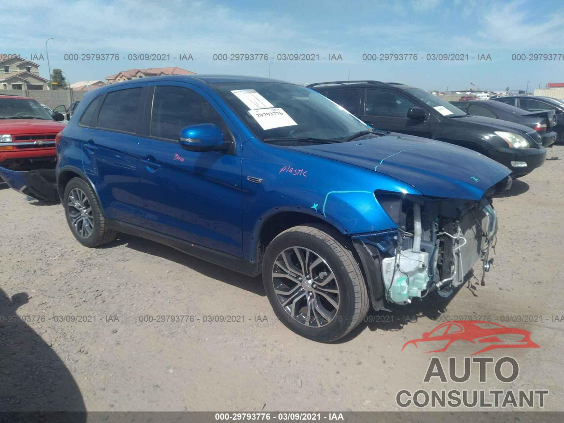 MITSUBISHI OUTLANDER SPORT 2018 - JA4AP3AW3JU002821