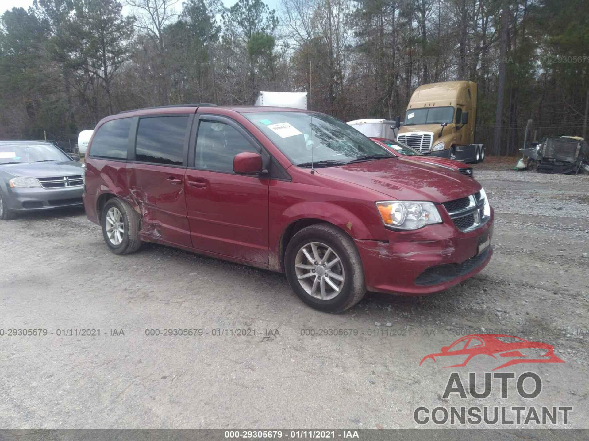 DODGE GRAND CARAVAN 2016 - 2C4RDGCGXGR258328