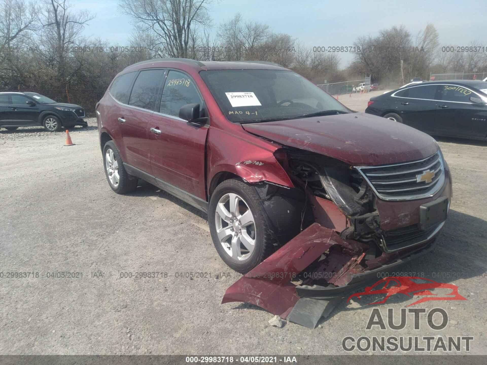 CHEVROLET TRAVERSE 2016 - 1GNKRGKD5GJ297124