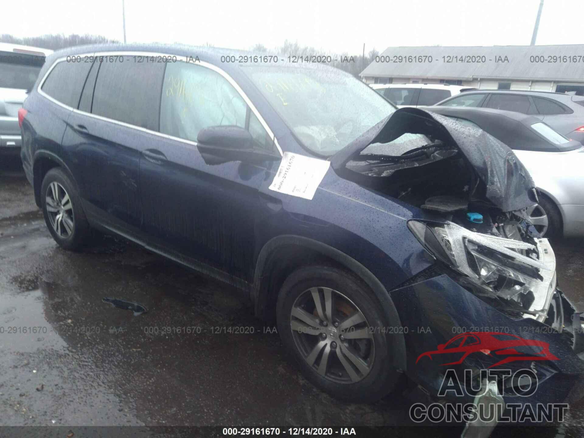 HONDA PILOT 2018 - 5FNYF6H52JB027529