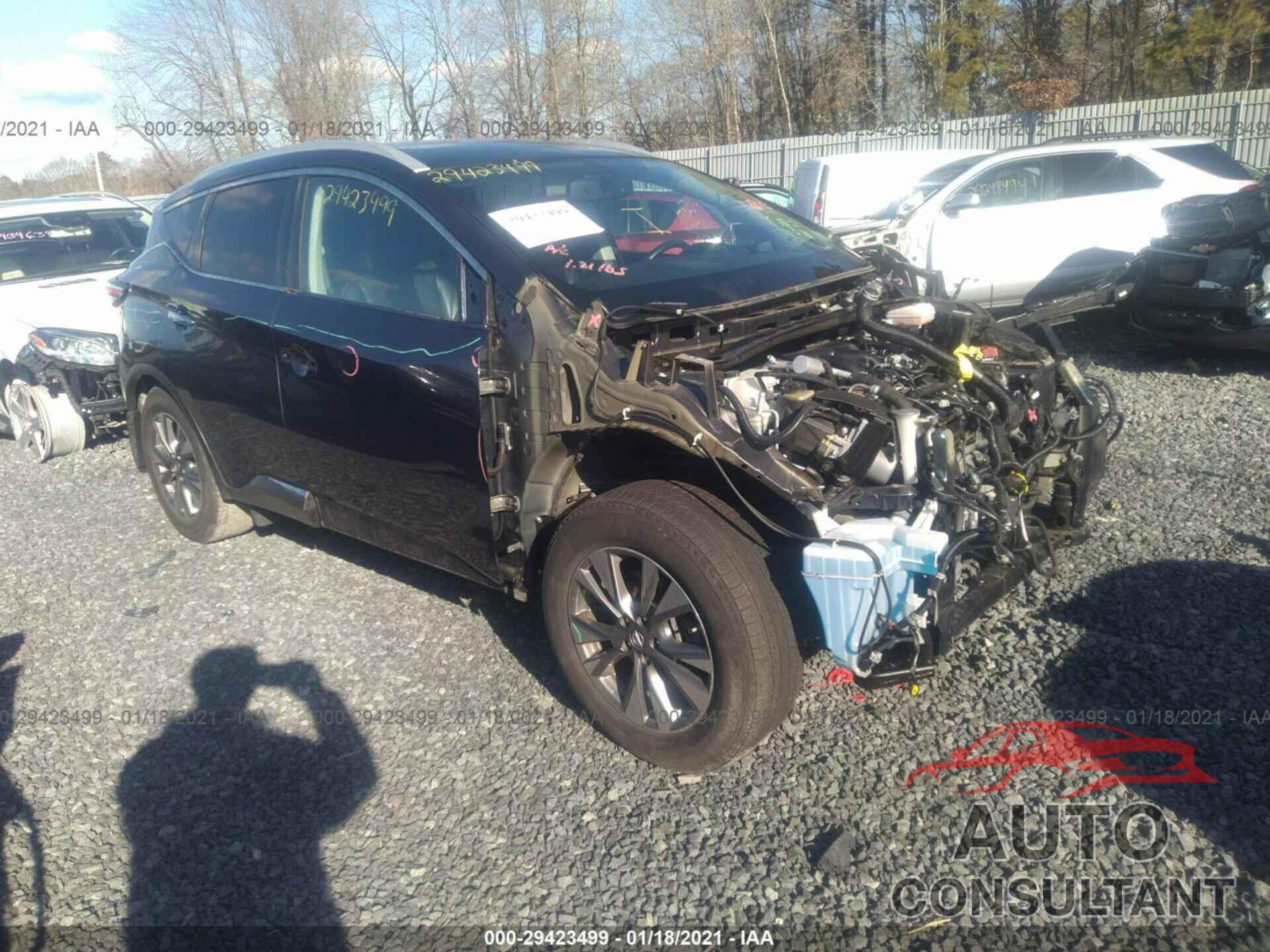 NISSAN MURANO 2018 - 5N1AZ2MH3JN147354