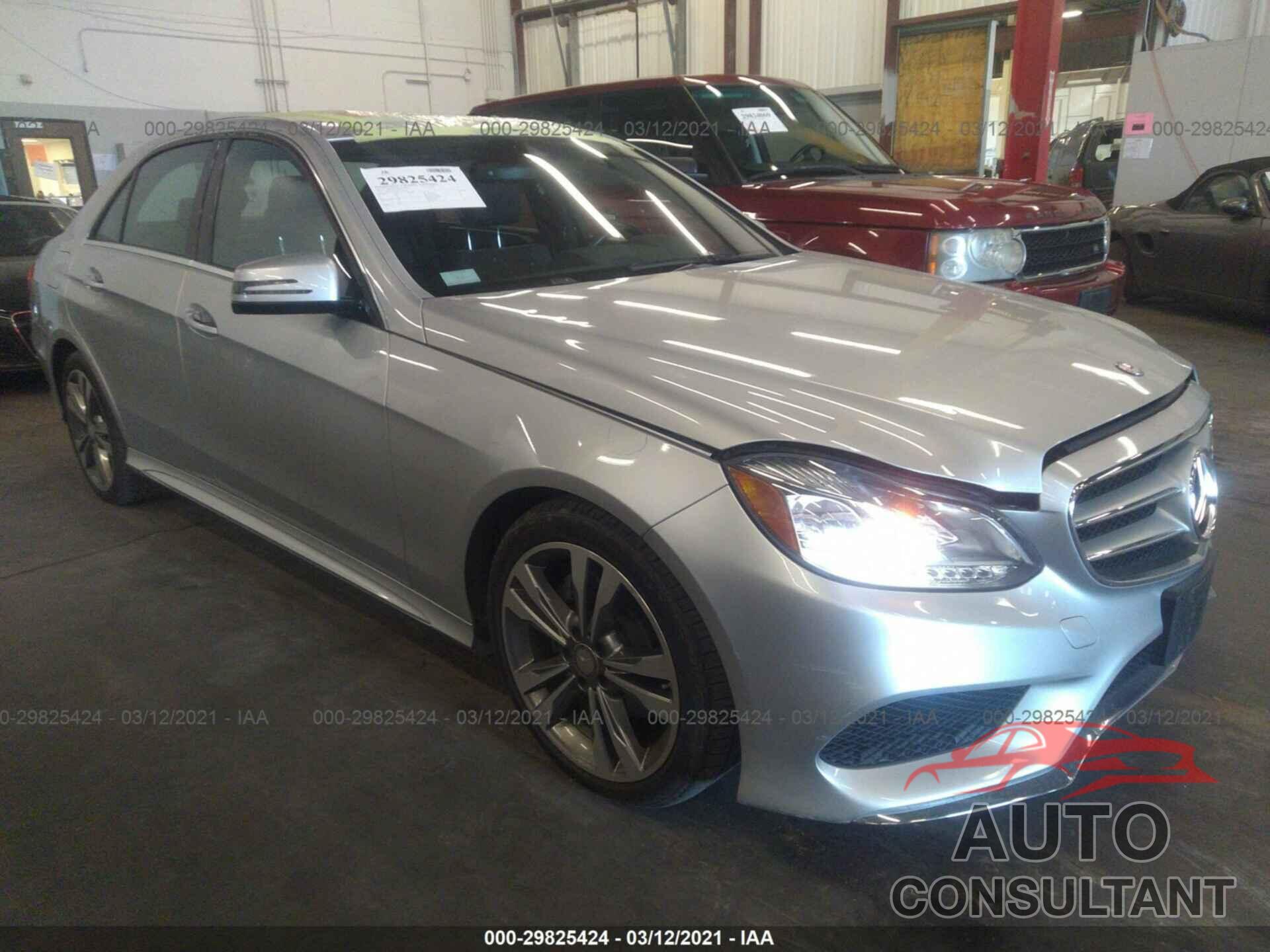 MERCEDES-BENZ E-CLASS 2016 - WDDHF5KB3GB288551