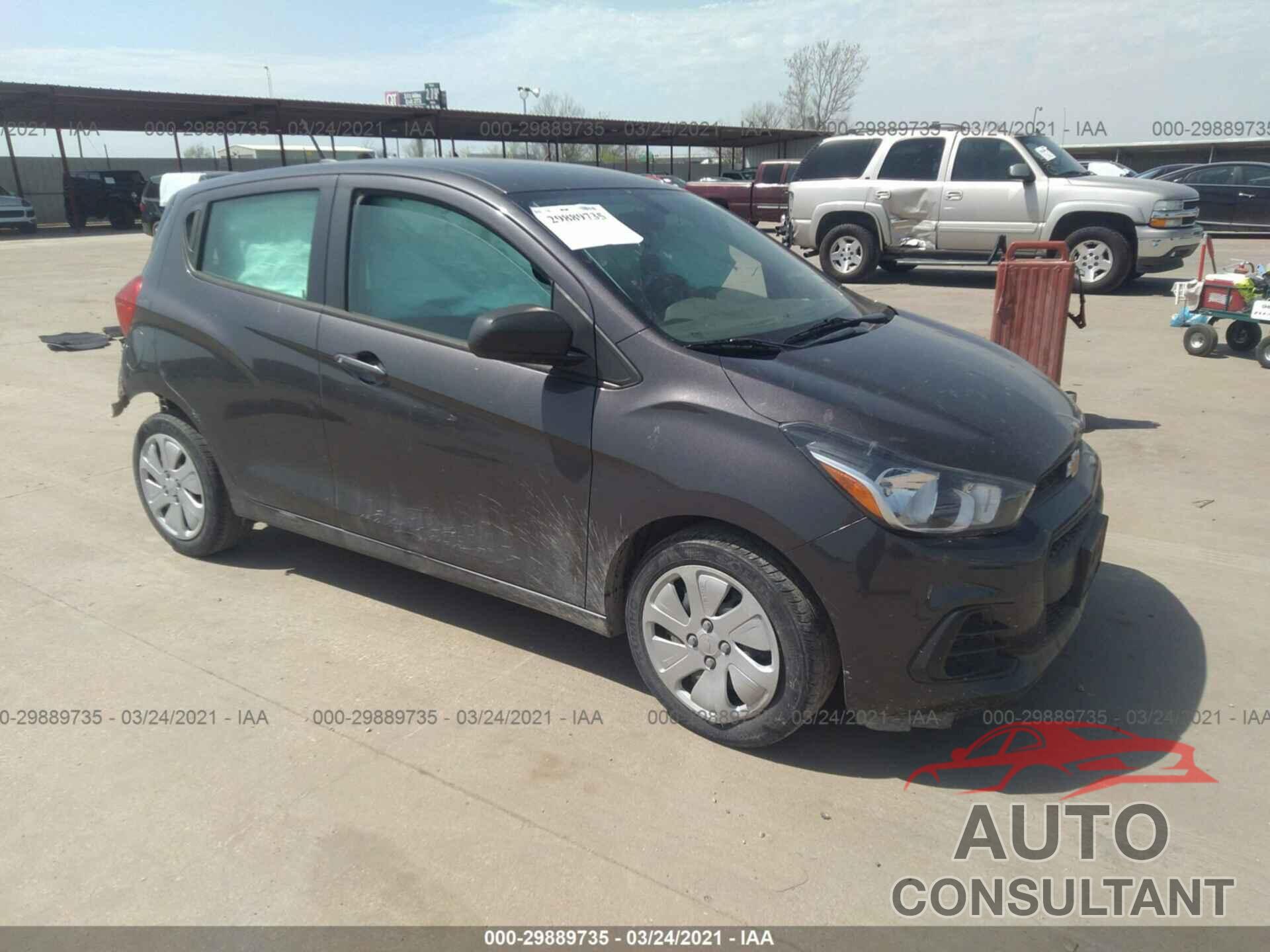CHEVROLET SPARK 2016 - KL8CA6SA3GC611998