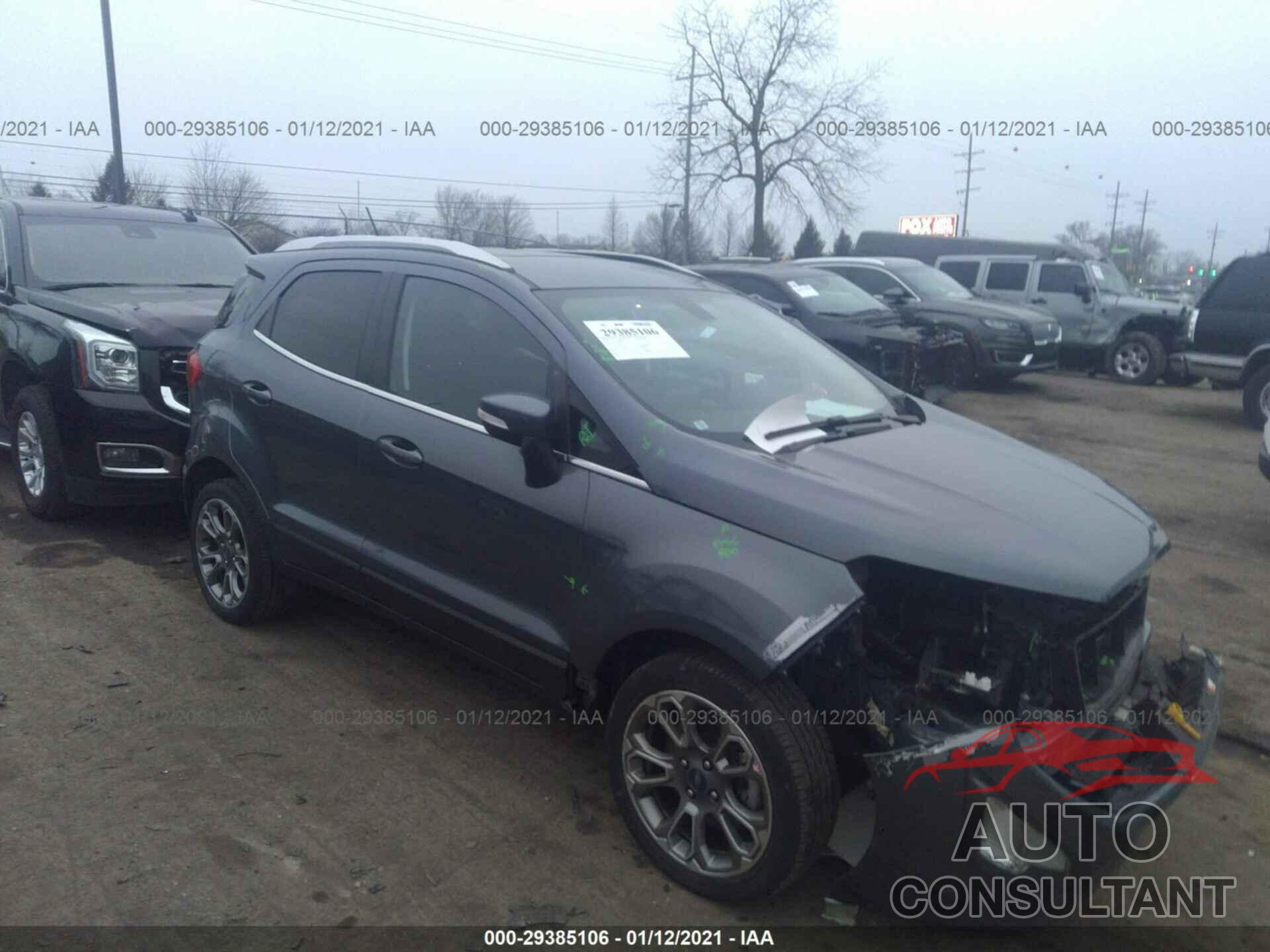 FORD ECOSPORT 2018 - MAJ3P1VE4JC215633