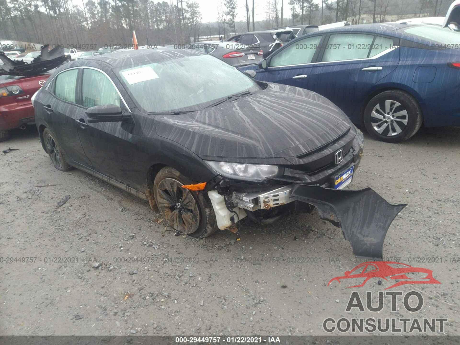 HONDA CIVIC HATCHBACK 2018 - SHHFK7H5XJU408374