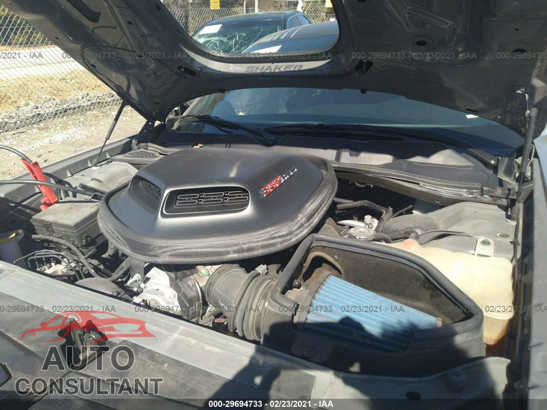 DODGE CHALLENGER 2018 - 2C3CDZFJ2JH287204