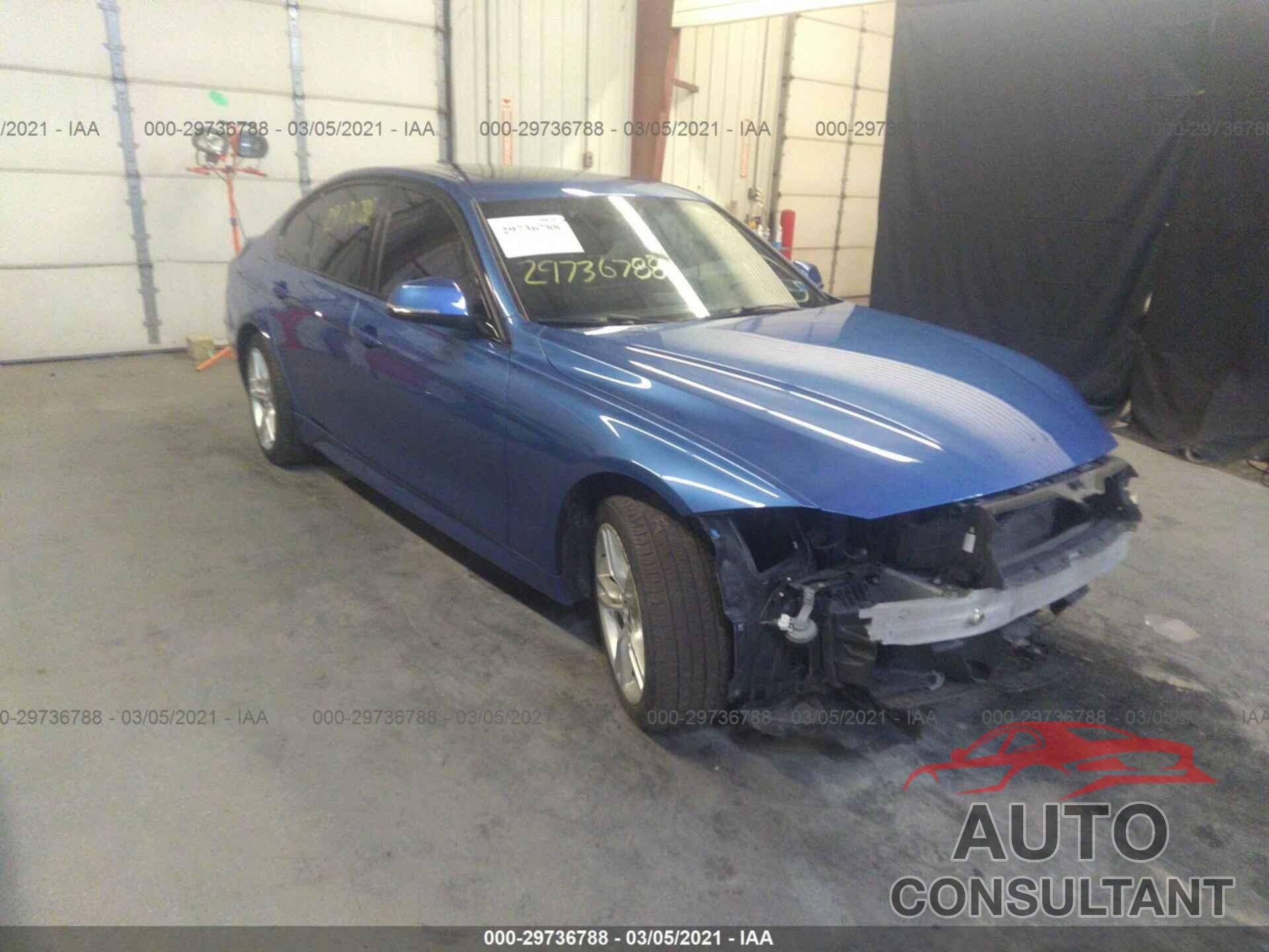 BMW 3 SERIES 2016 - WBA8E3C55GK503788