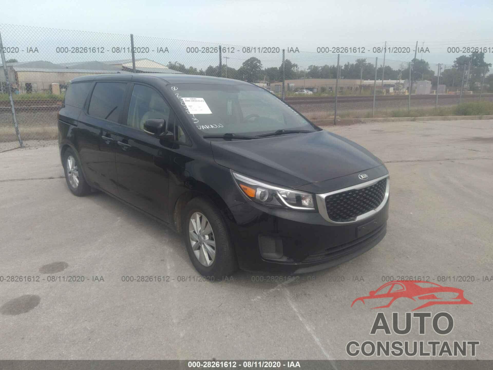 KIA SEDONA 2017 - KNDMB5C11H6230393