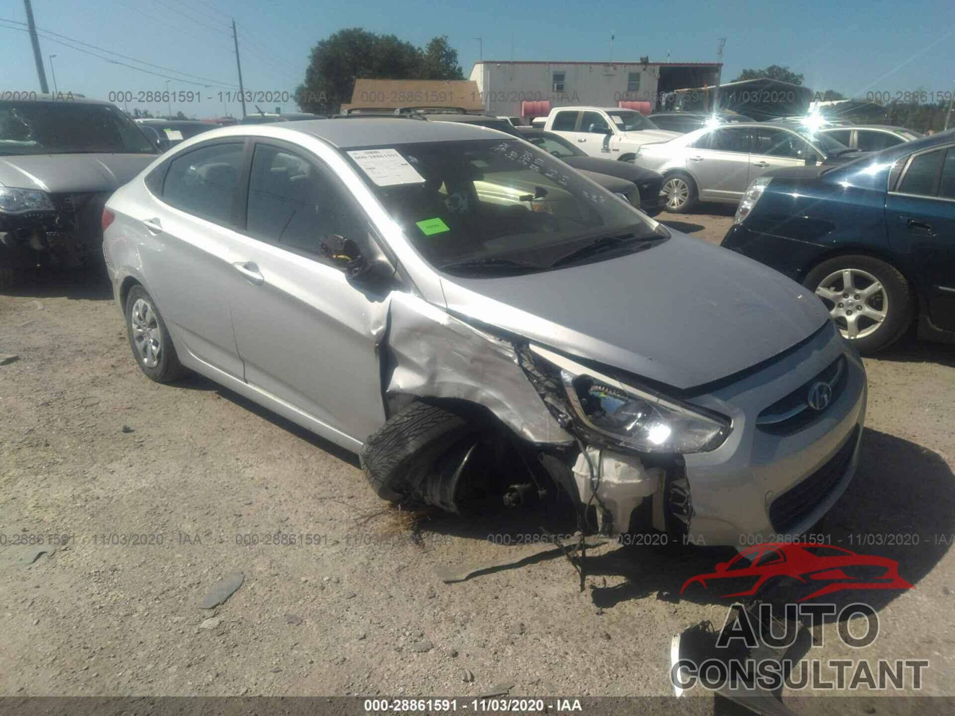 HYUNDAI ACCENT 2017 - KMHCT4AE9HU179256