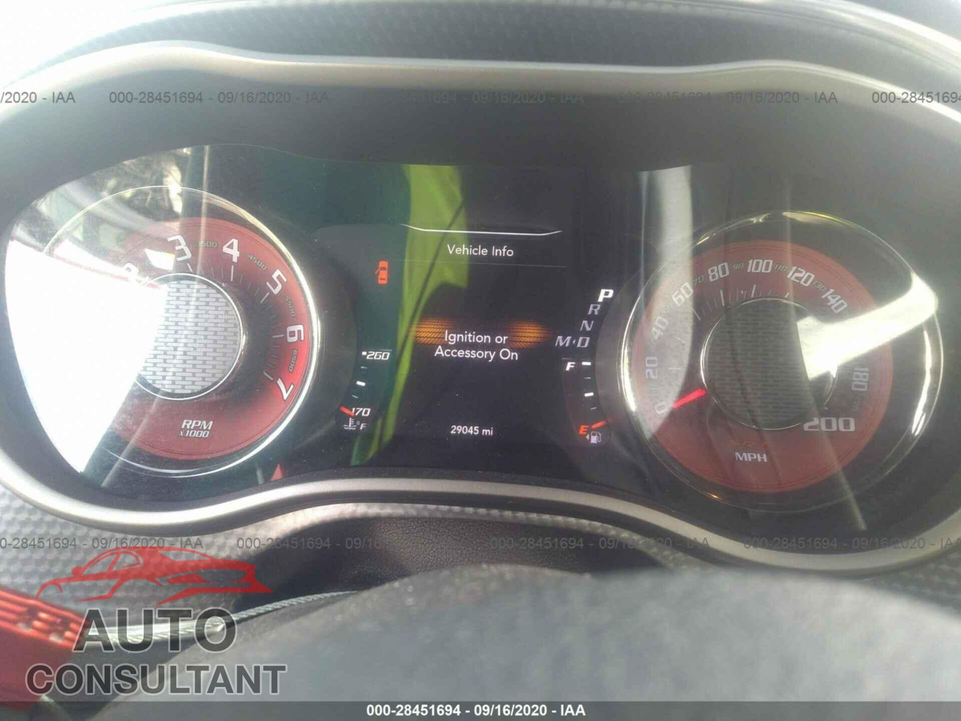 DODGE CHALLENGER 2015 - 2C3CDZC93FH714200