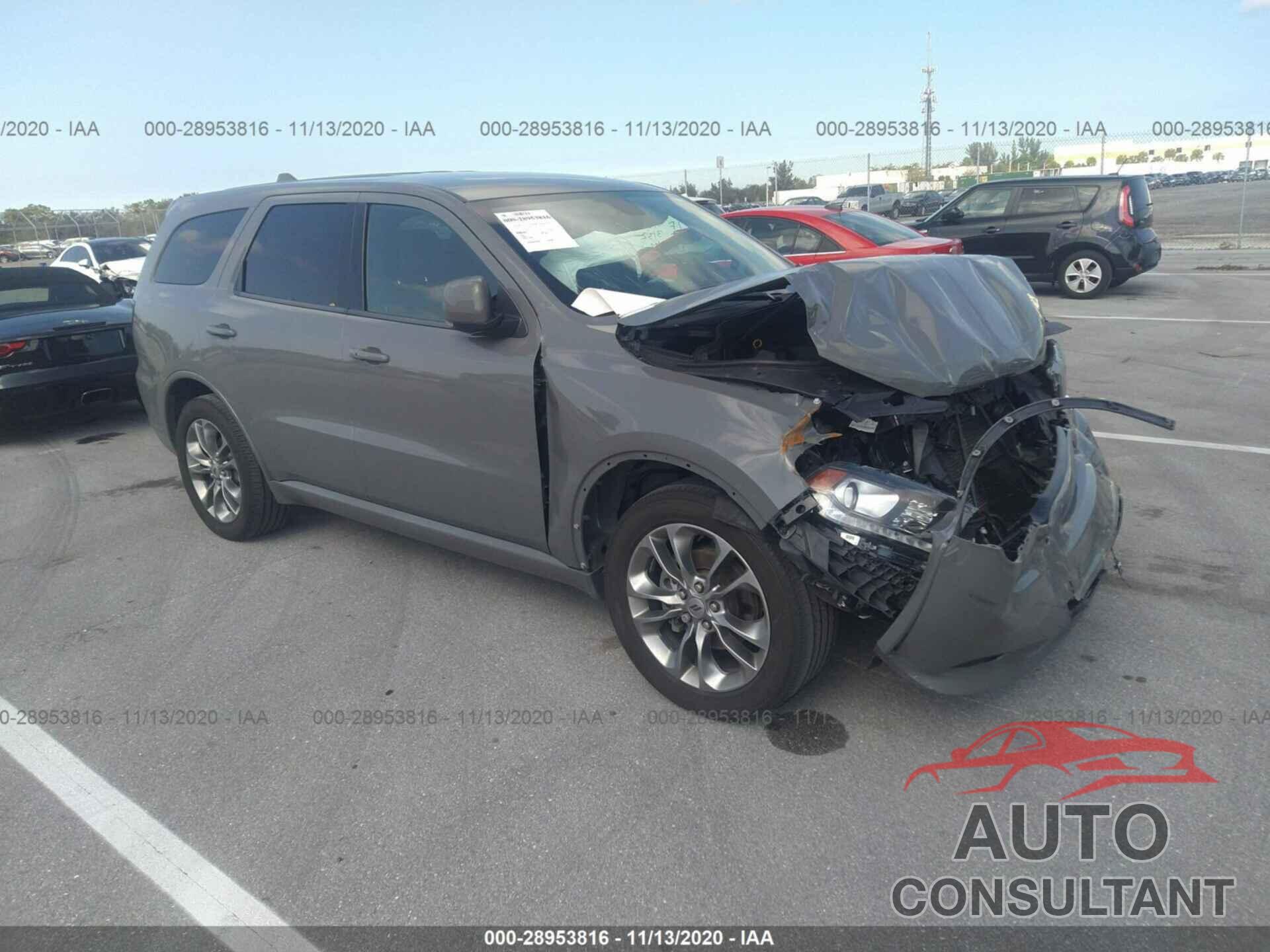 DODGE DURANGO 2019 - 1C4RDHDG8KC632523