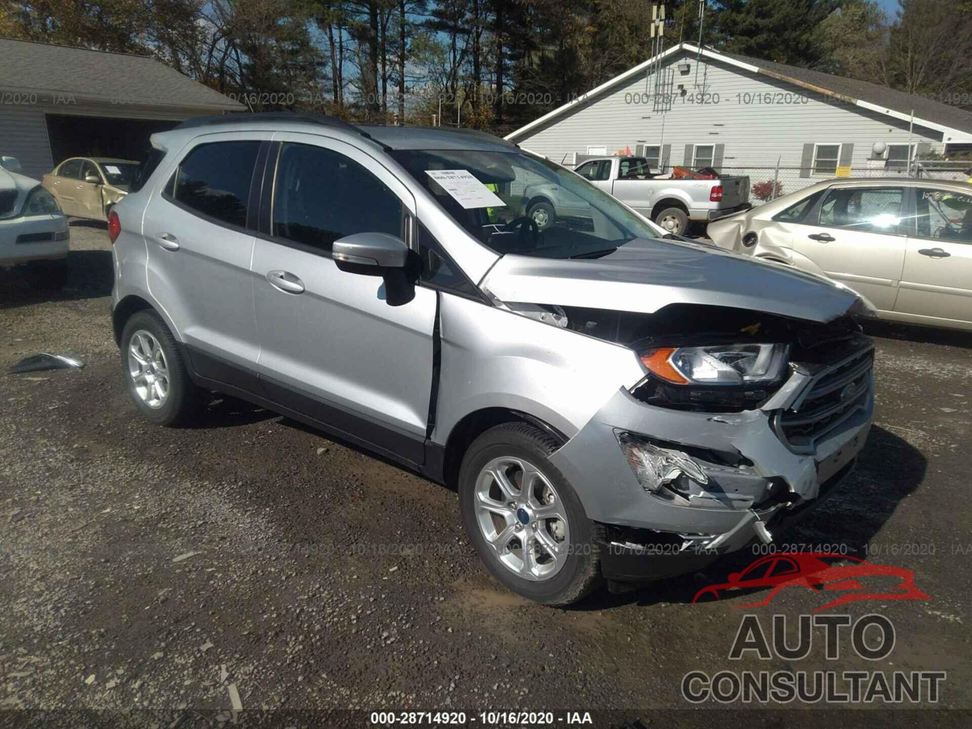 FORD ECOSPORT 2019 - MAJ3S2GE7KC253649