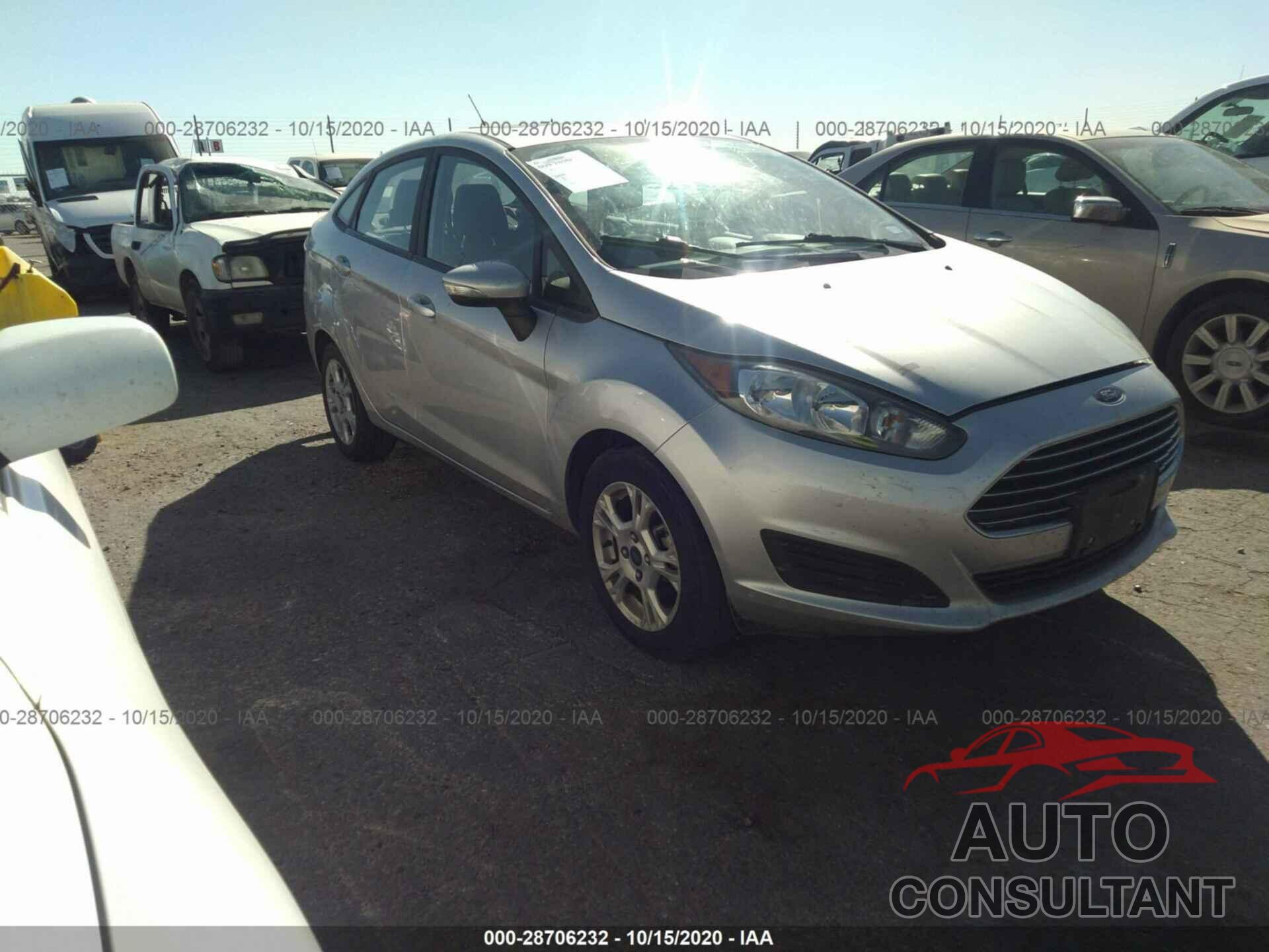 FORD FIESTA 2016 - 3FADP4BJ9GM104736