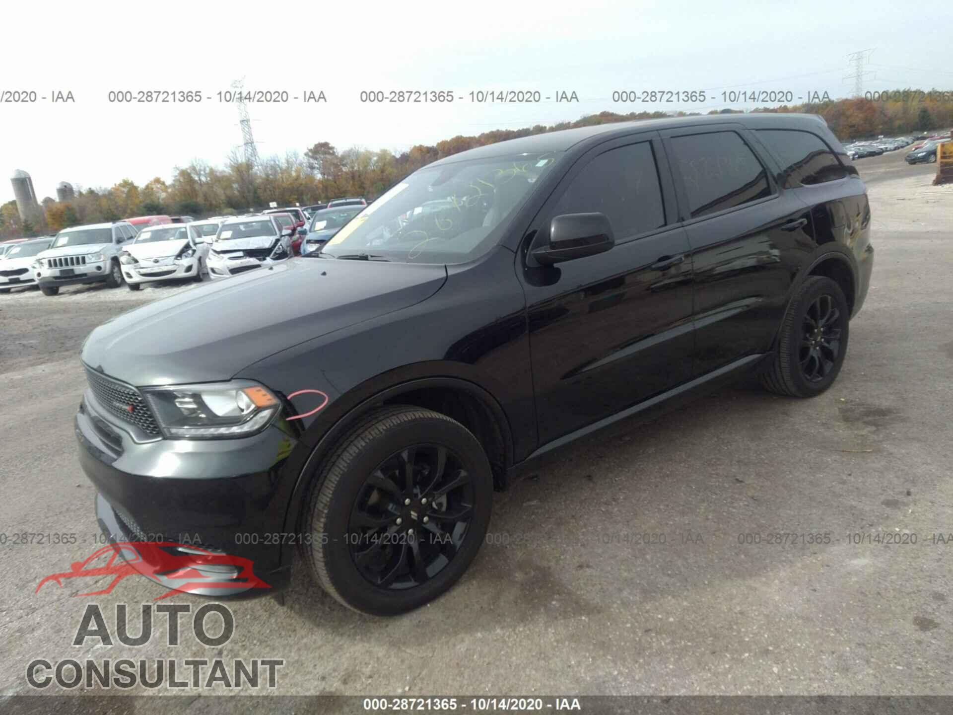 DODGE DURANGO 2019 - 1C4RDJDG9KC576521