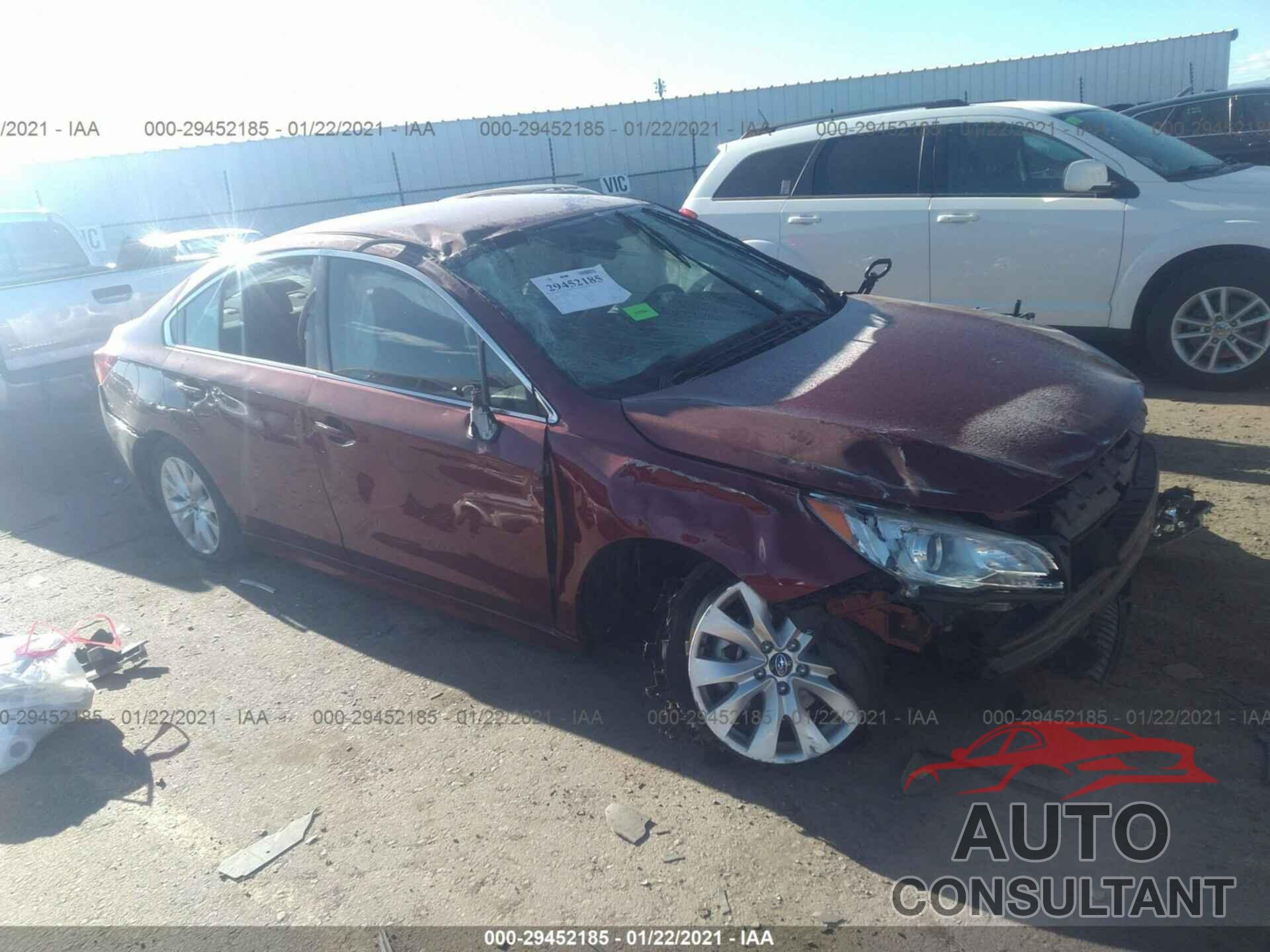 SUBARU LEGACY 2017 - 4S3BNAB65H3016660