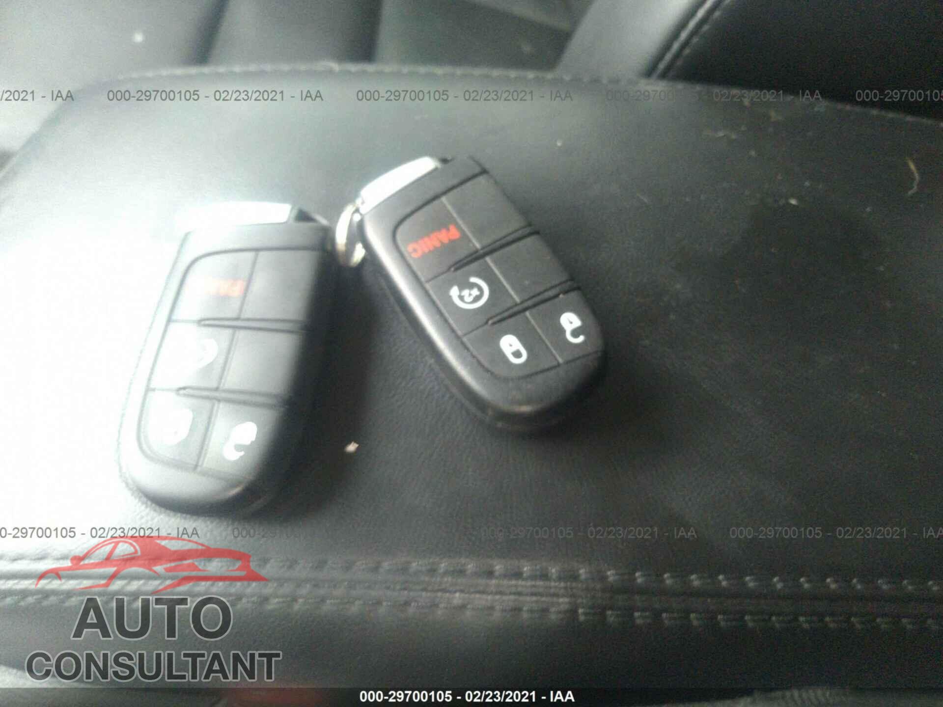 DODGE DURANGO 2017 - 1C4RDJDGXHC780964