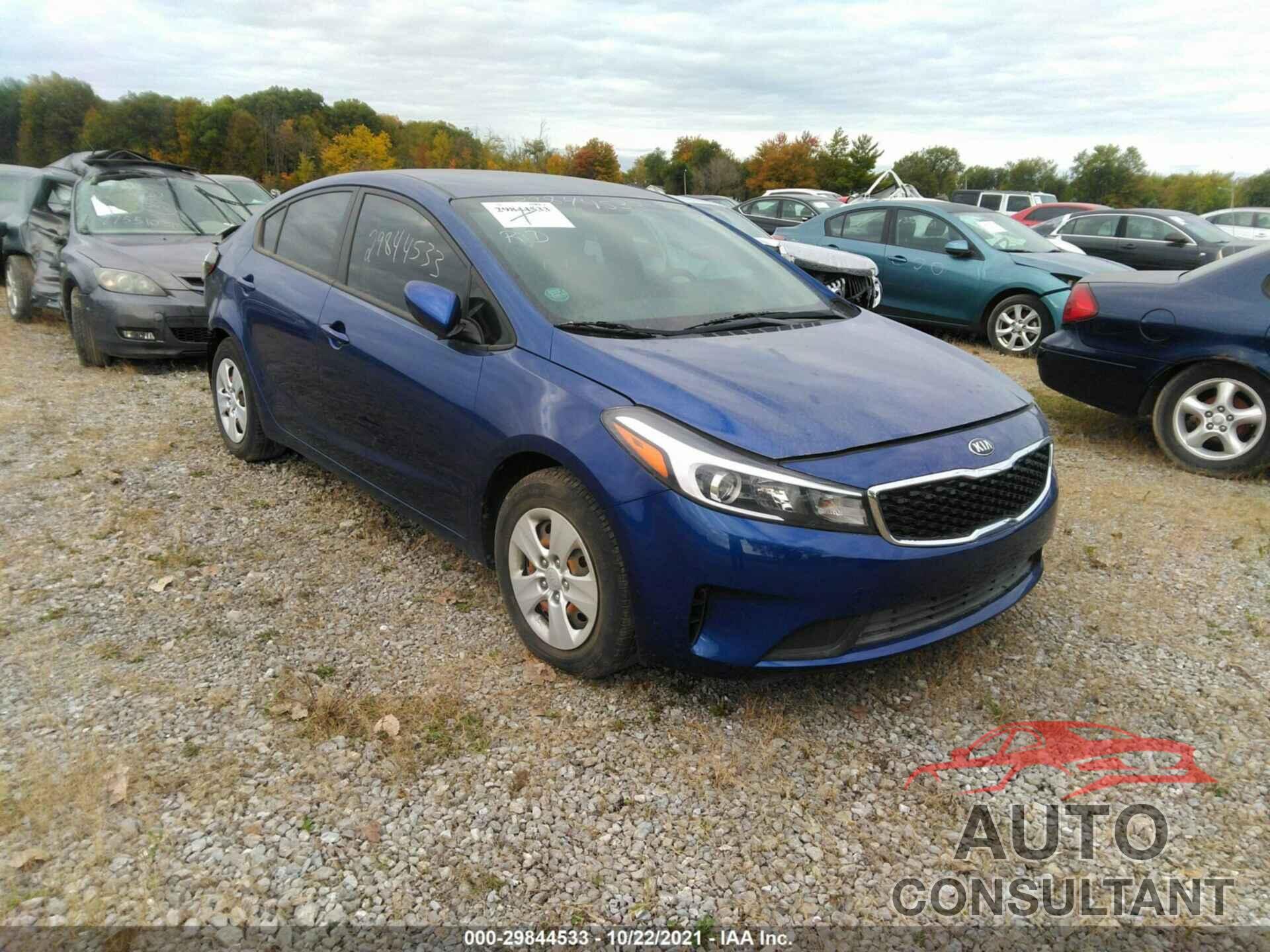 KIA FORTE 2017 - 3KPFK4A77HE020014