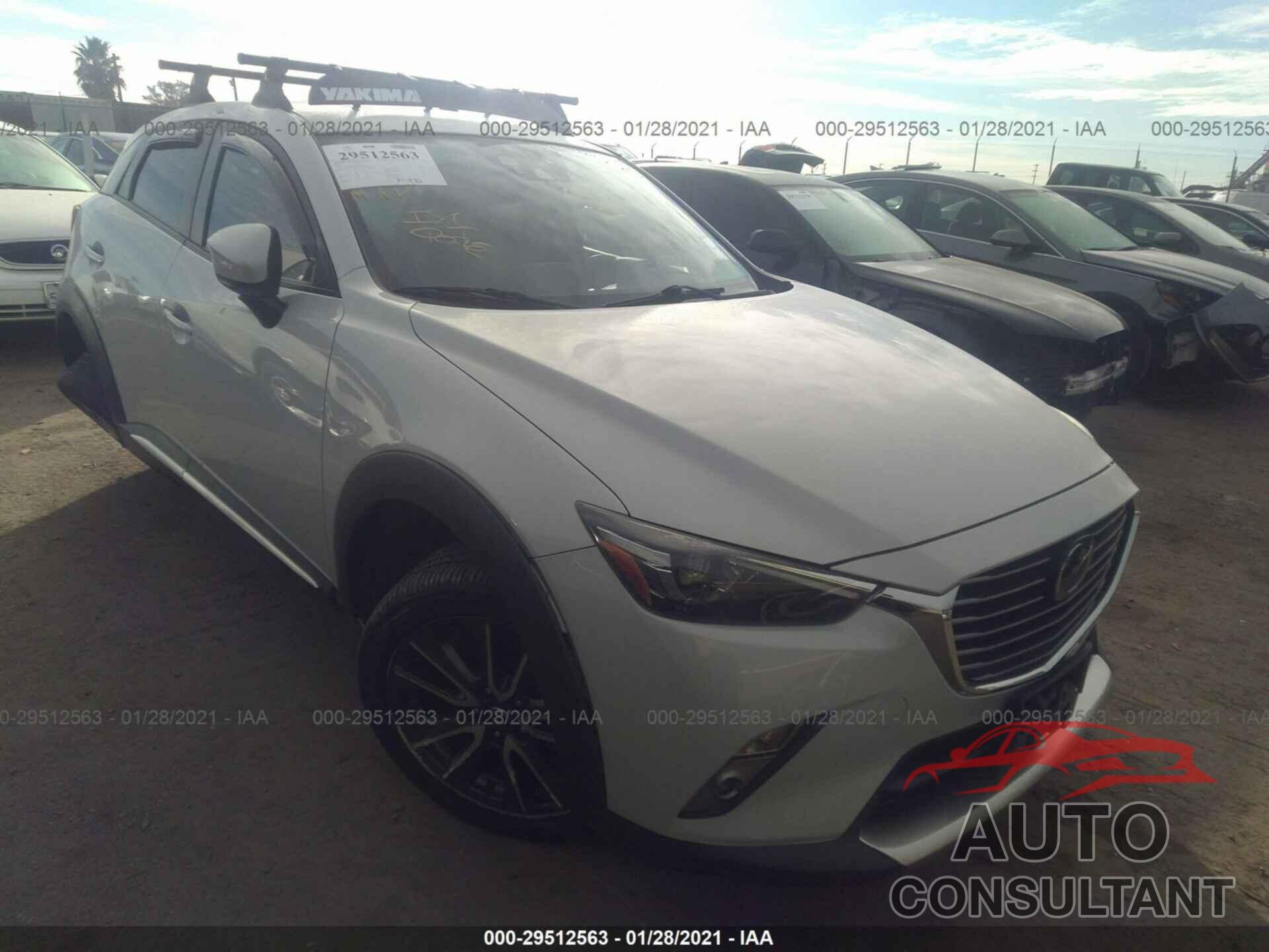 MAZDA CX-3 2016 - JM1DKFD7XG0135860