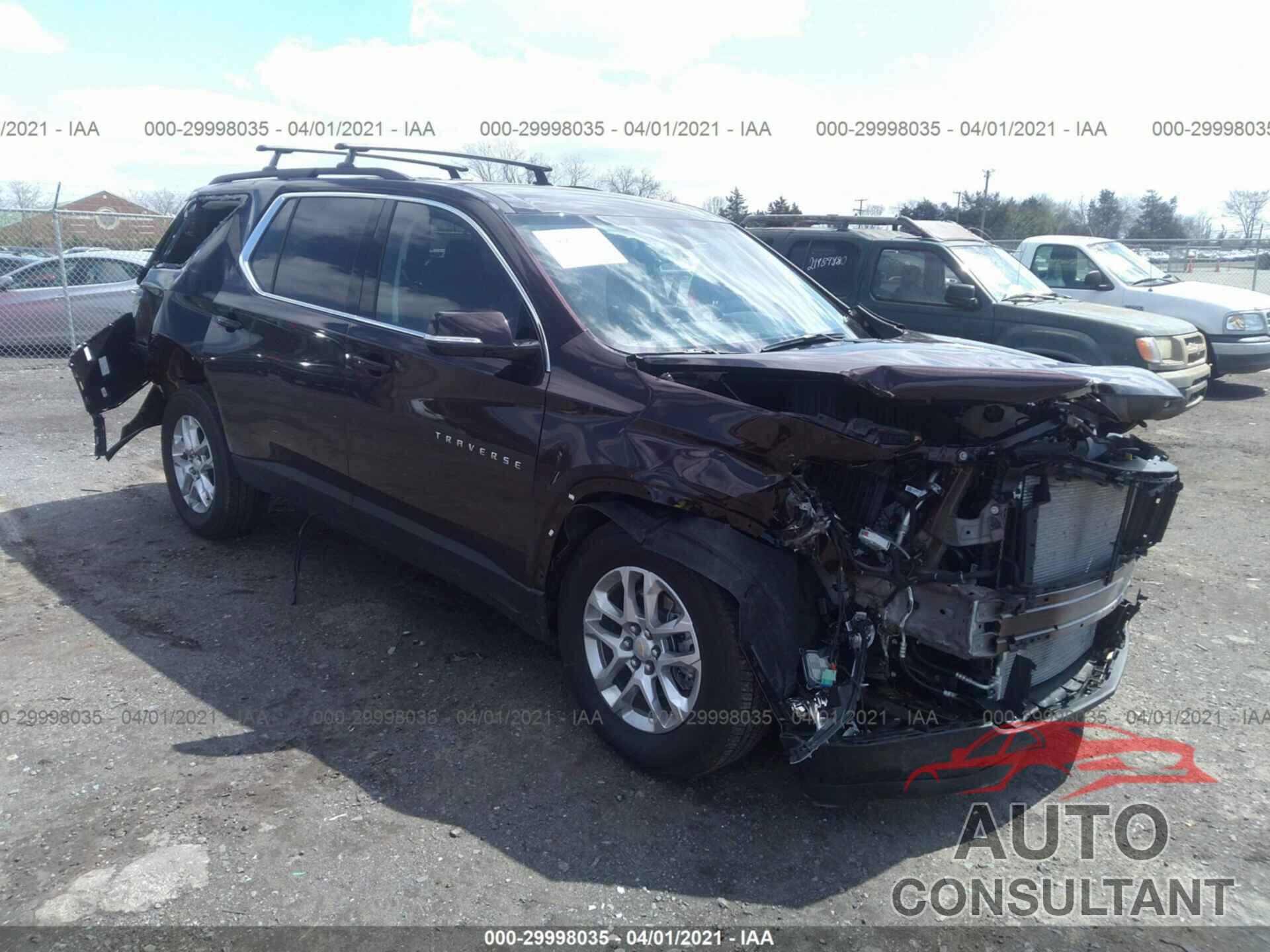 CHEVROLET TRAVERSE 2020 - 1GNEVGKW9LJ307139