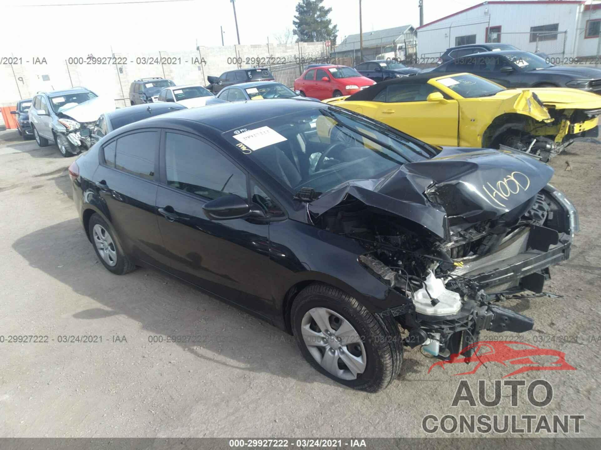 KIA FORTE 2018 - 3KPFL4A72JE203744
