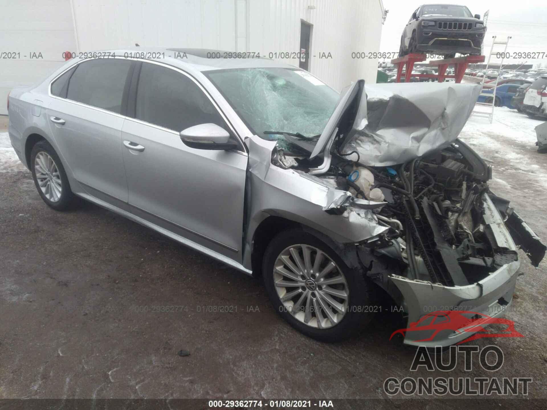 VOLKSWAGEN PASSAT 2016 - 1VWBT7A30GC014259
